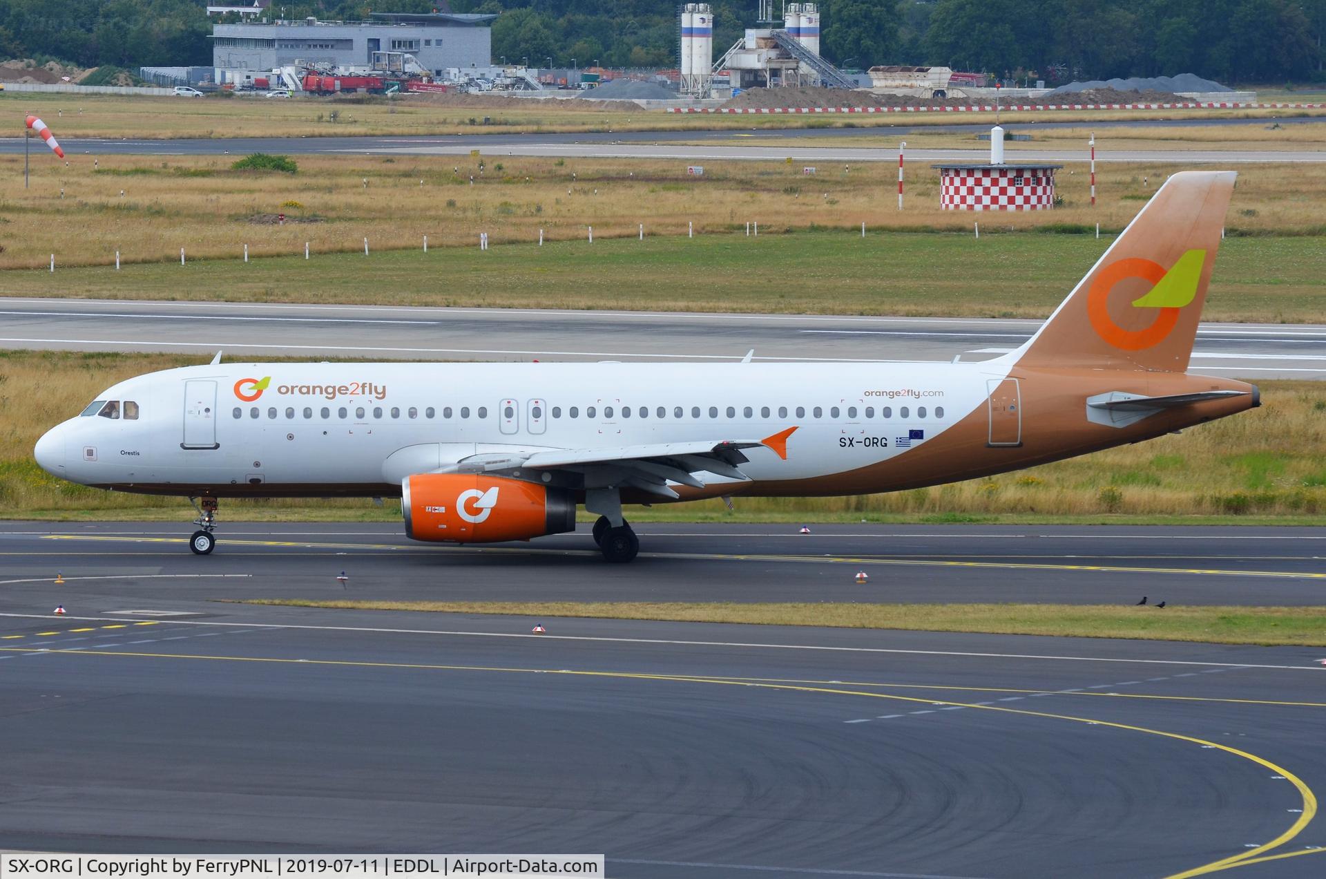 SX-ORG, 2001 Airbus A320-232 C/N 1407, Orange2fly A320