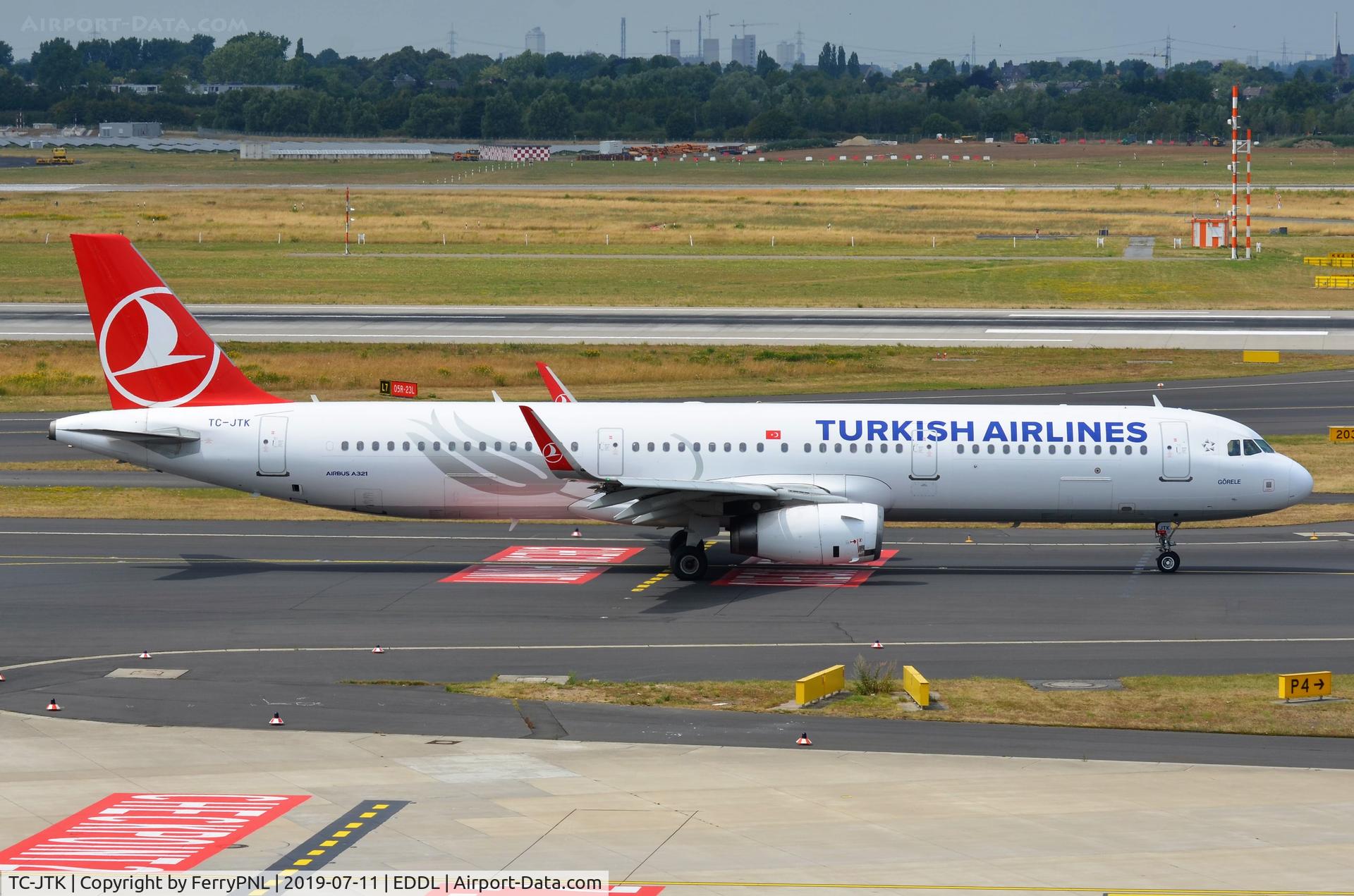 TC-JTK, 2016 Airbus A321-231 C/N 7146, Turkish A321