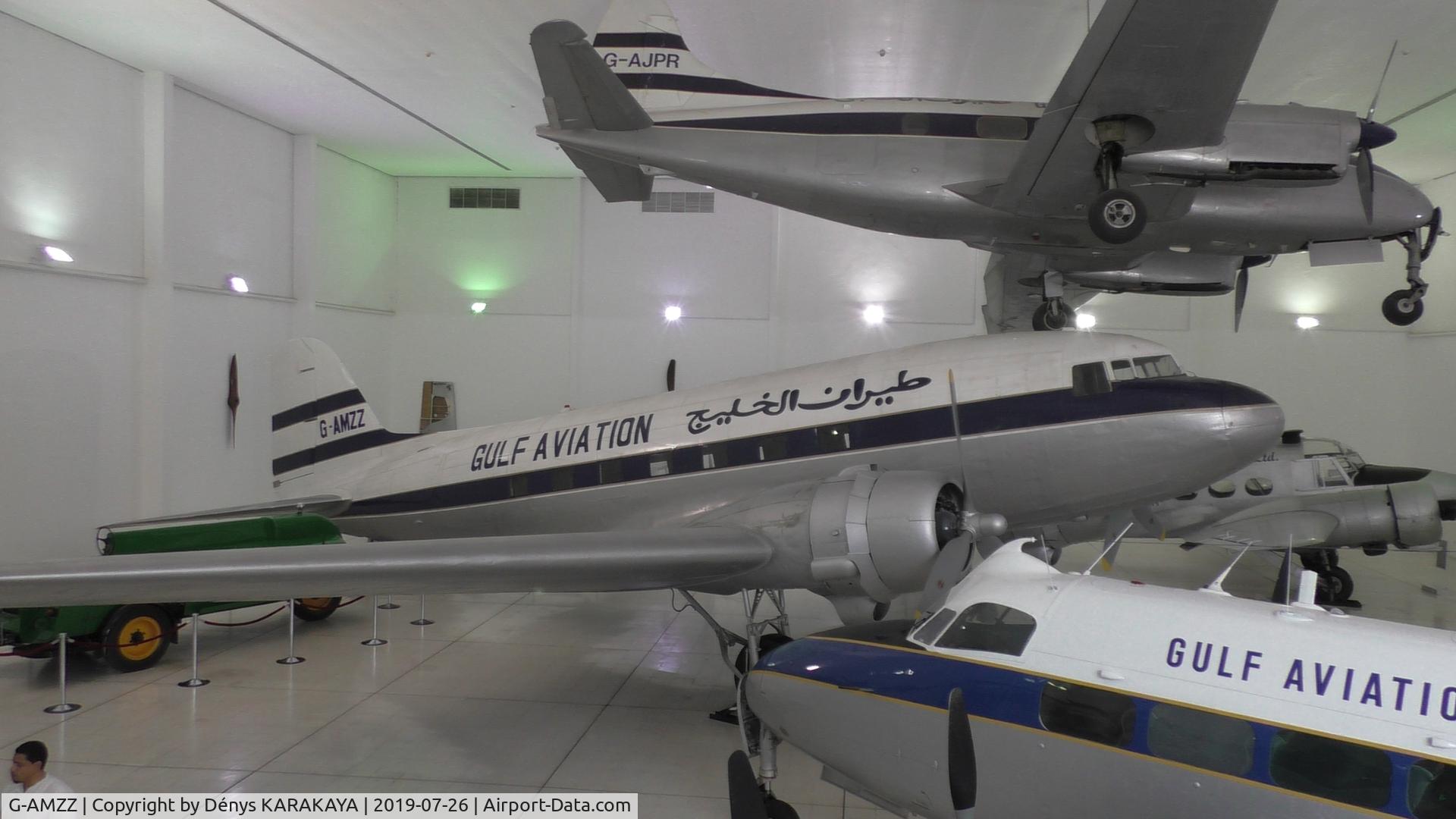 G-AMZZ, 1944 Douglas C-47 Dakota 3 C/N 33230, G-AMZZ at Al Mahatta Museum, Sharjah, UAE