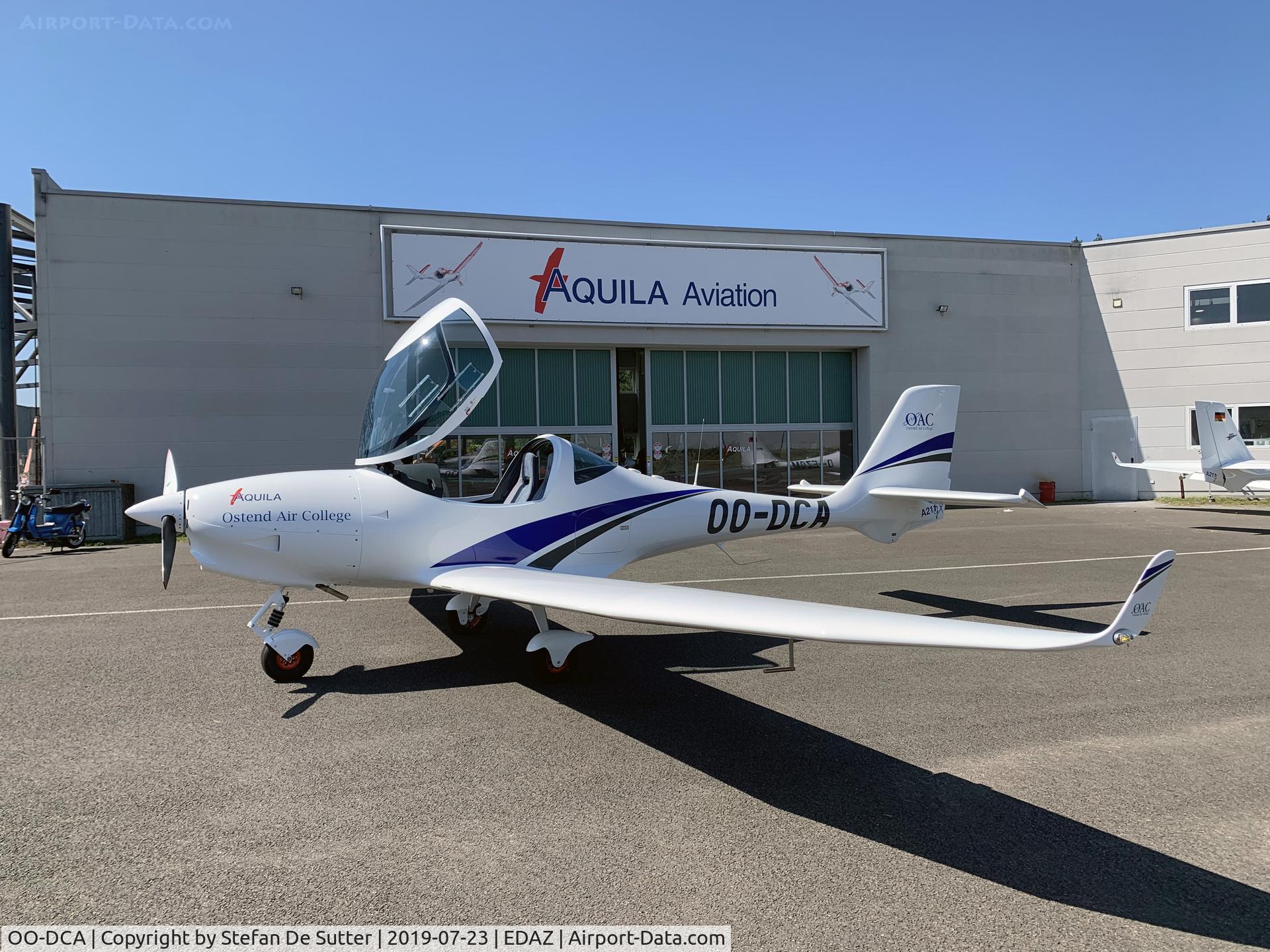 OO-DCA, 2019 Aquila A211GX C/N AT01-100C-364, First picture.