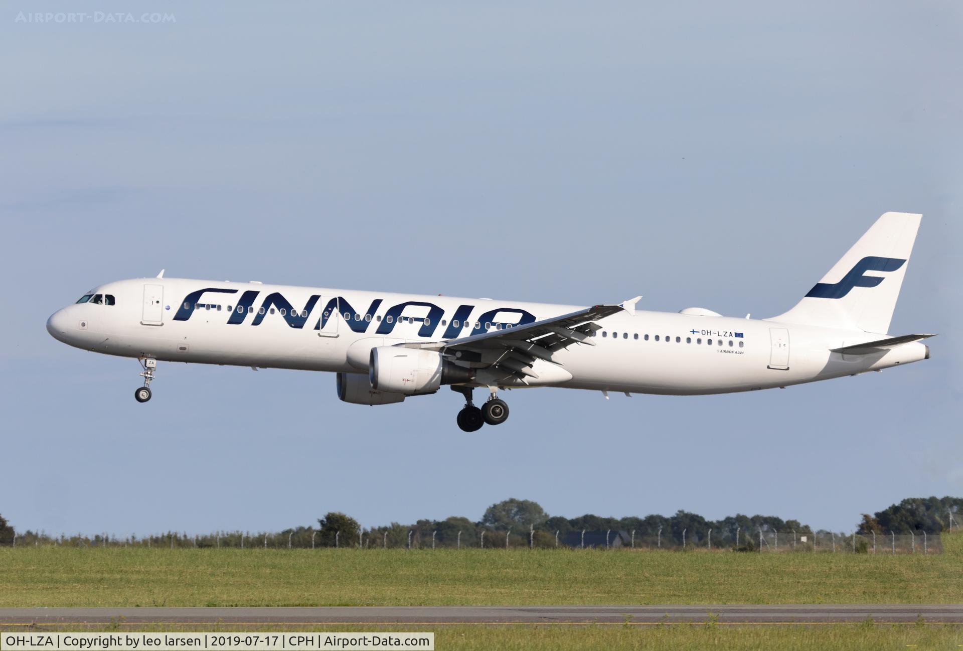 OH-LZA, 1999 Airbus A321-211 C/N 0941, Copenhagen 17.7.2019 L/D R-04L