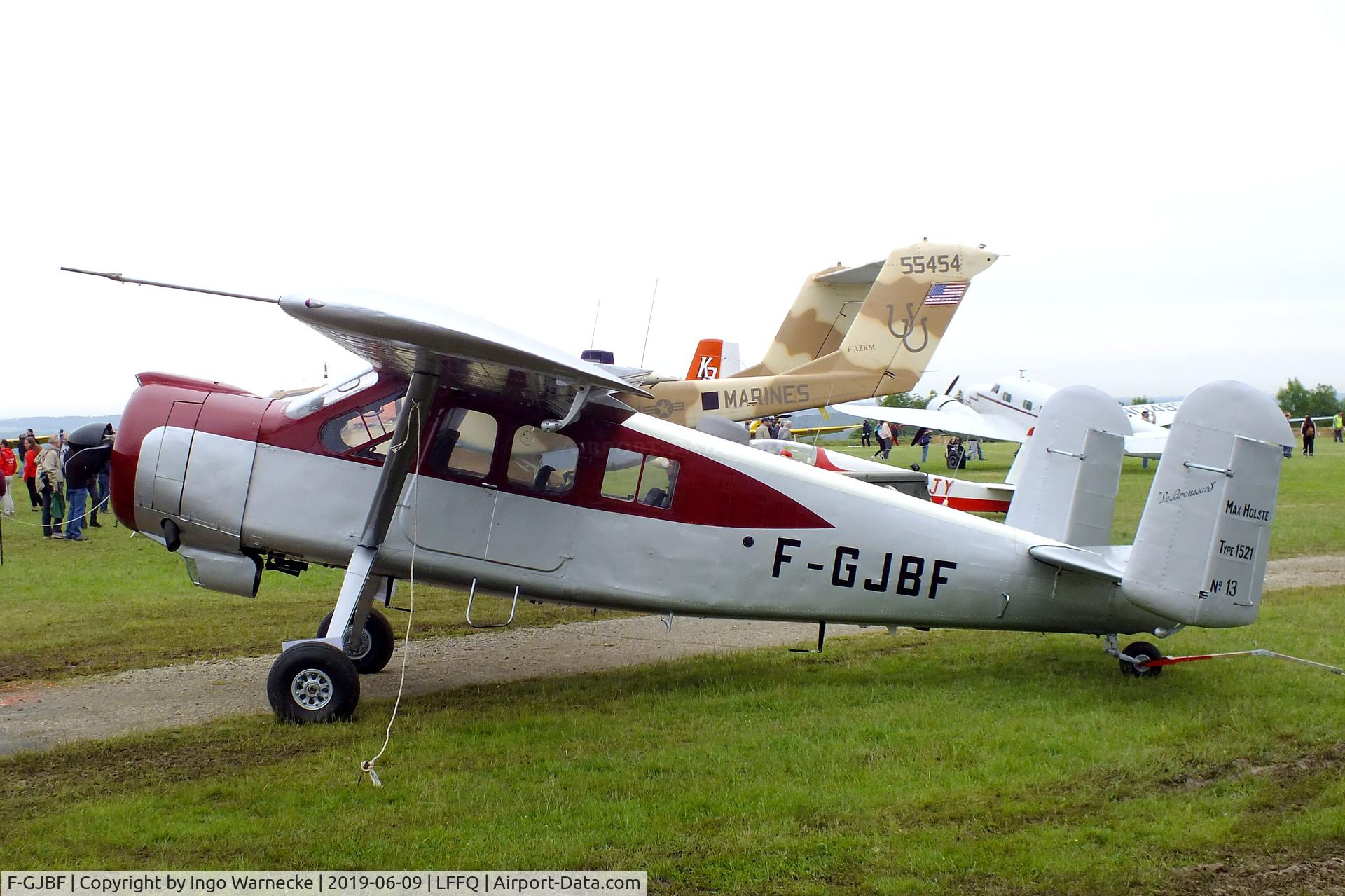 F-GJBF, Max Holste MH-1521C-1 Broussard C/N 13, Max Holste MH.1521C-1 Broussard at the meeting aerien 2019, La-Ferte-Alais