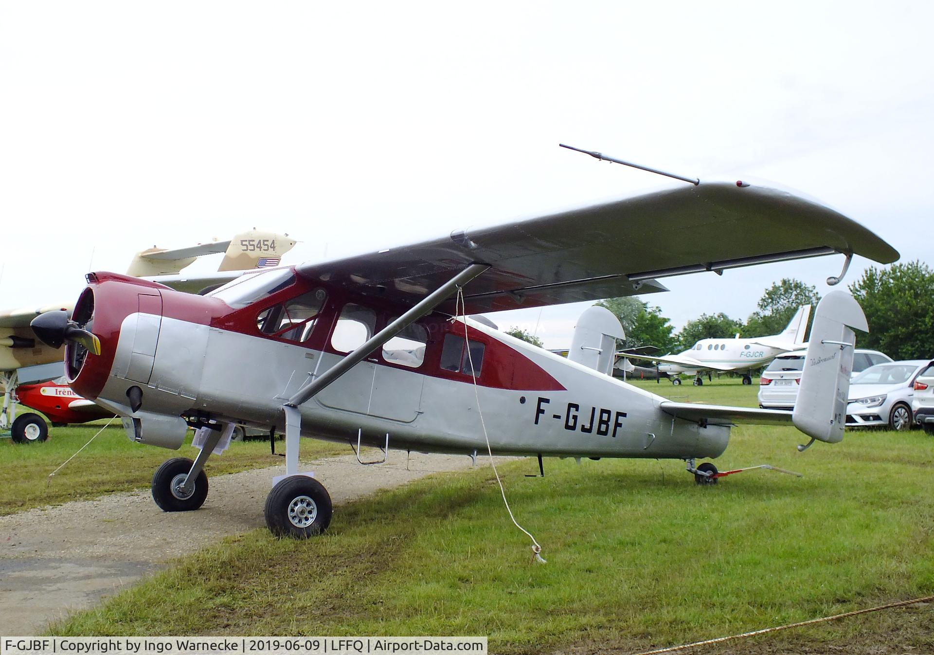 F-GJBF, Max Holste MH-1521C-1 Broussard C/N 13, Max Holste MH.1521C-1 Broussard at the meeting aerien 2019, La-Ferte-Alais