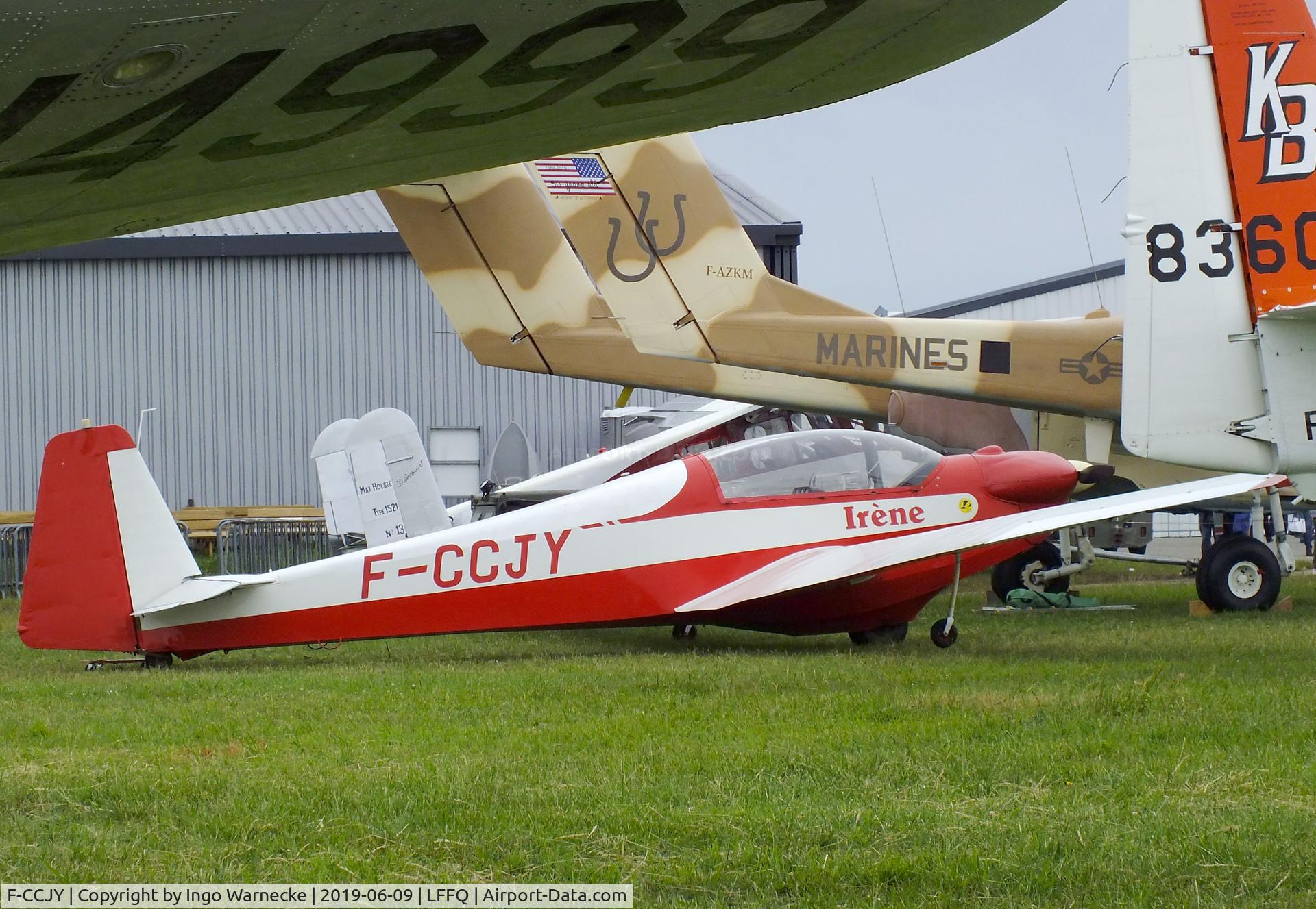 F-CCJY, 1974 Scheibe SF-28A Tandem-Falke Tandem Falke C/N 5763, Scheibe SF-28A Tandem-Falke at the meeting aerien 2019, La-Ferte-Alais