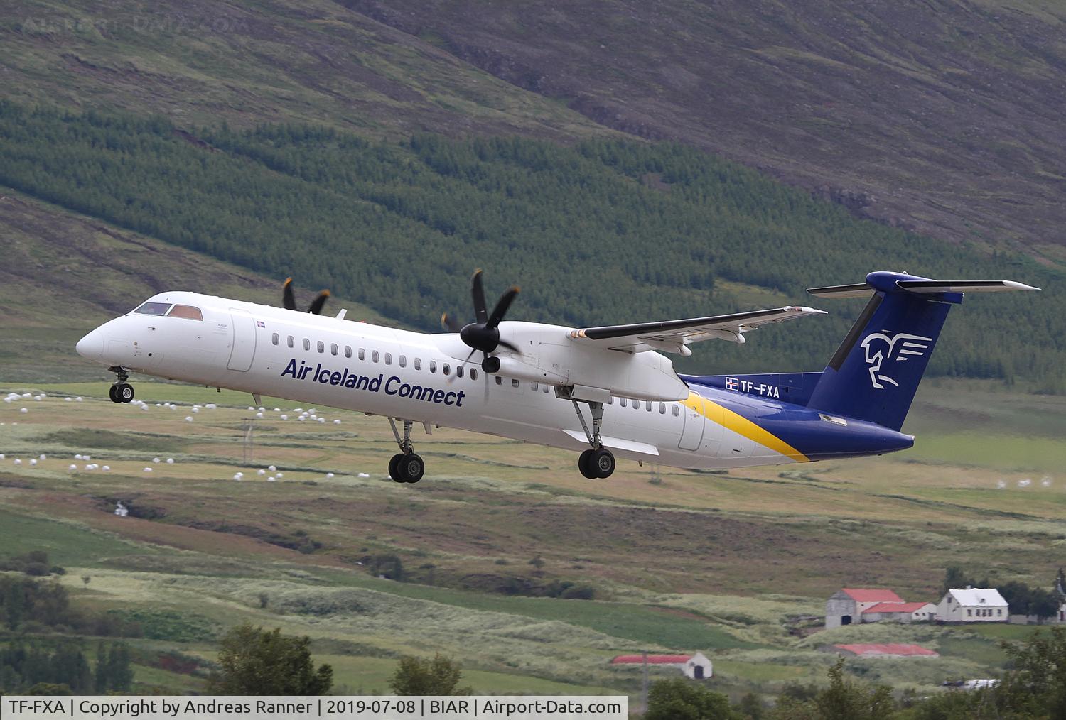 TF-FXA, 2001 Bombardier DHC-8-402 Q400 Dash 8 C/N 4022, Air Iceland Connect DHC8