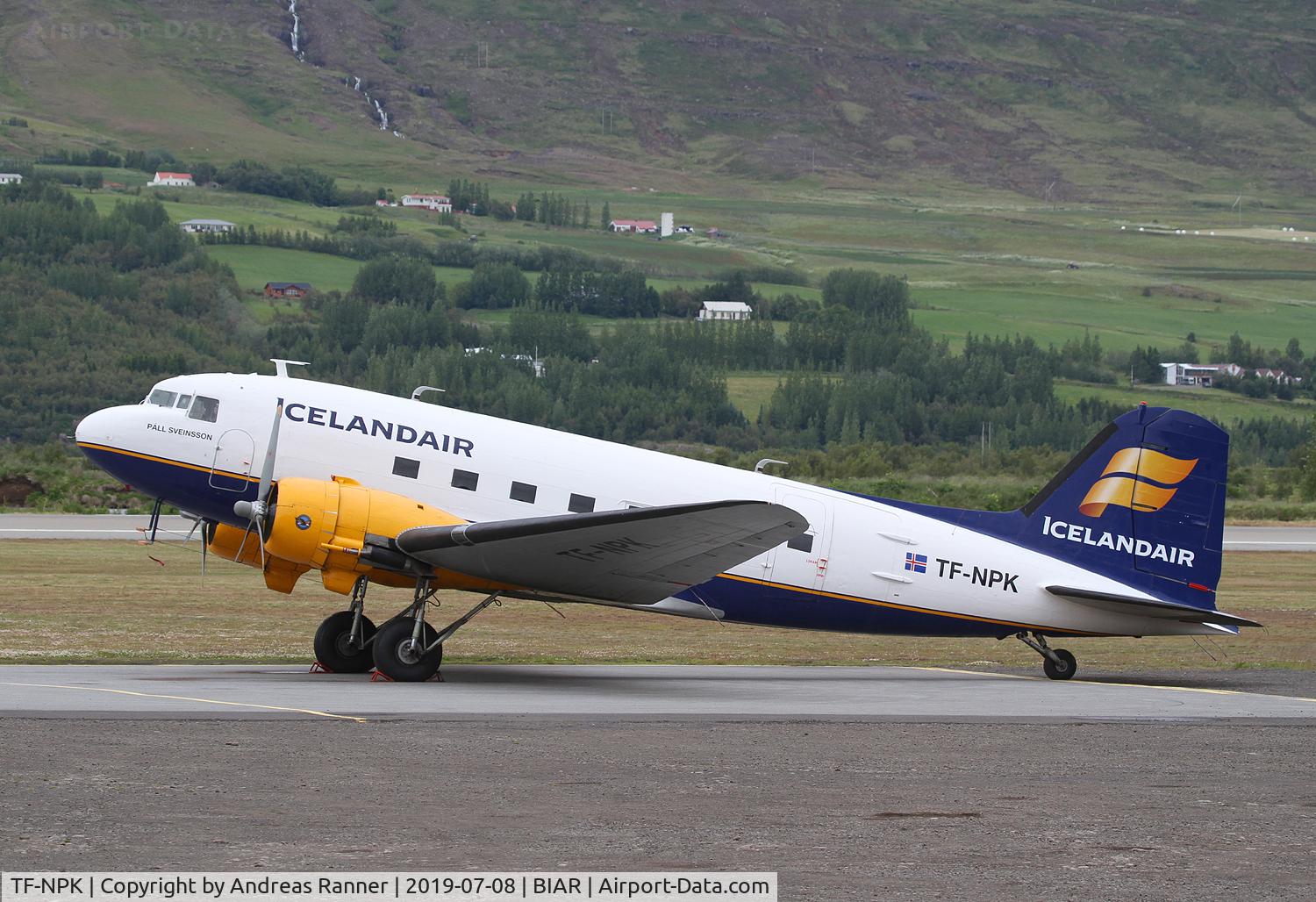 TF-NPK, 1943 Douglas DC-3A-456 C/N 13861, Icelandair DC-3