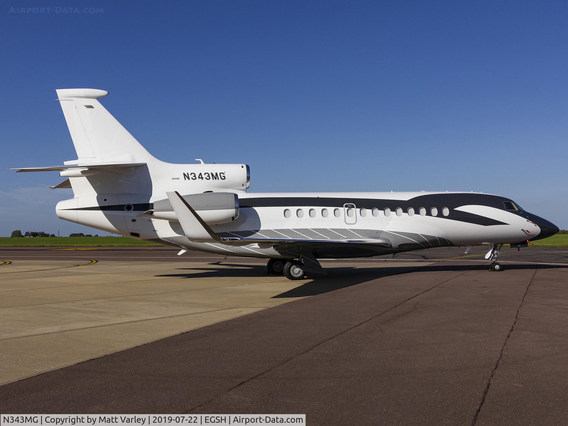 N343MG, 2014 Dassault FA7X C/N 249, Nice visitor :) :) :)