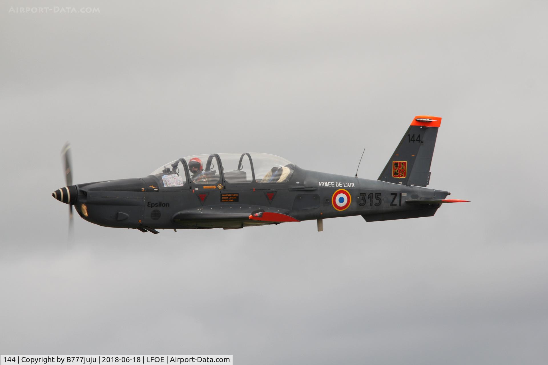144, 1988 Socata TB-30 Epsilon C/N 144, at Evreux