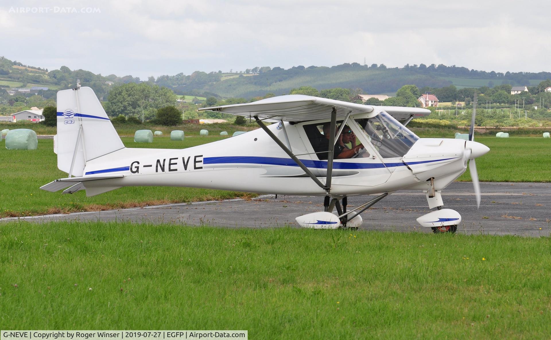 G-NEVE, 2016 Comco Ikarus C42 FB100 C/N 1608-7465, Visiting C.42.