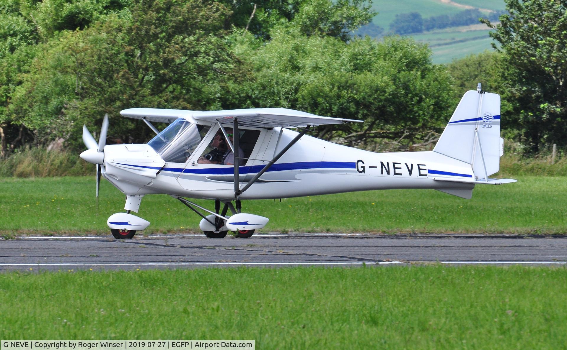 G-NEVE, 2016 Comco Ikarus C42 FB100 C/N 1608-7465, Visiting C.42.