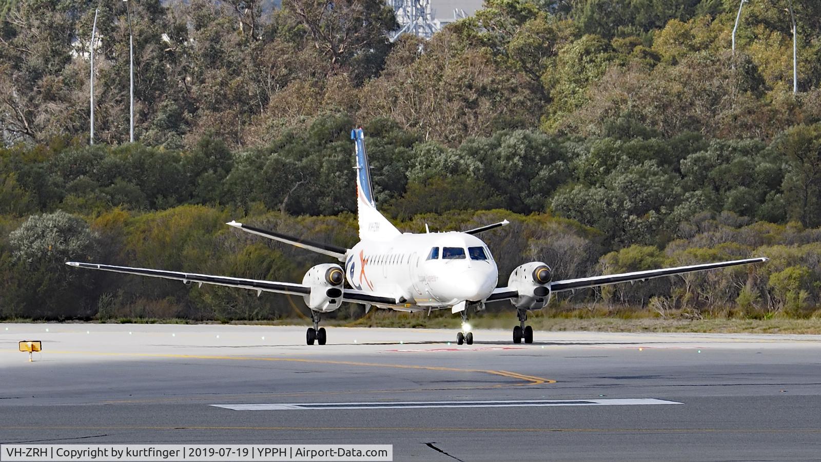 VH-ZRH, 1996 Saab 340B C/N 340B-392, SAAB 340B SF34. Regional Express VH-ZRH runway 03 YPPH 19/07/19.