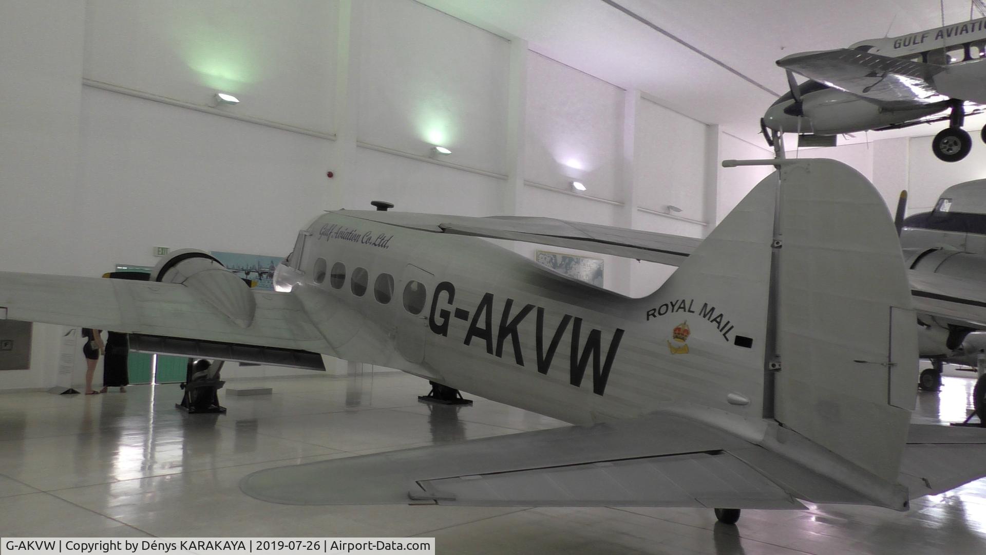 G-AKVW, Avro 652A Anson 1 C/N 7909, G-AKVW at Al Mahatta Museum, UAE
