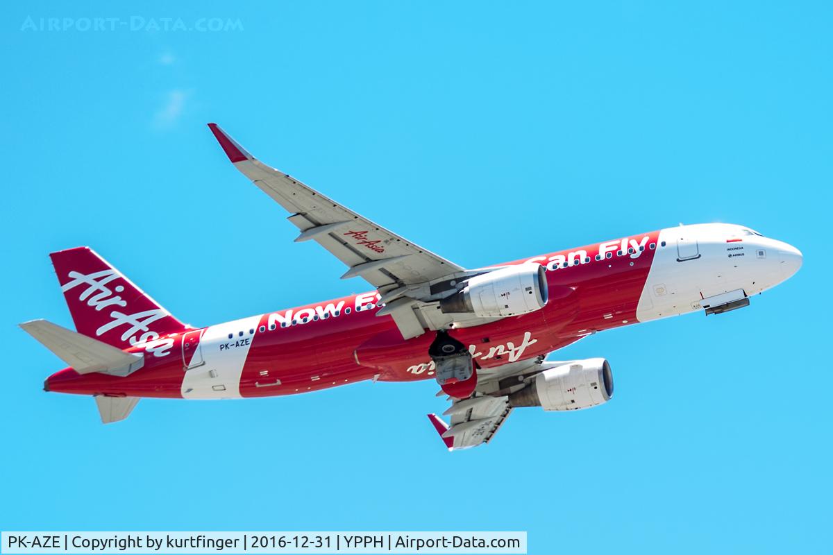PK-AZE, 2012 Airbus A320-216 C/N 5098, Airbus A320-216 Indonesia Air Asia PK-AZE YPPH 31/12/16.