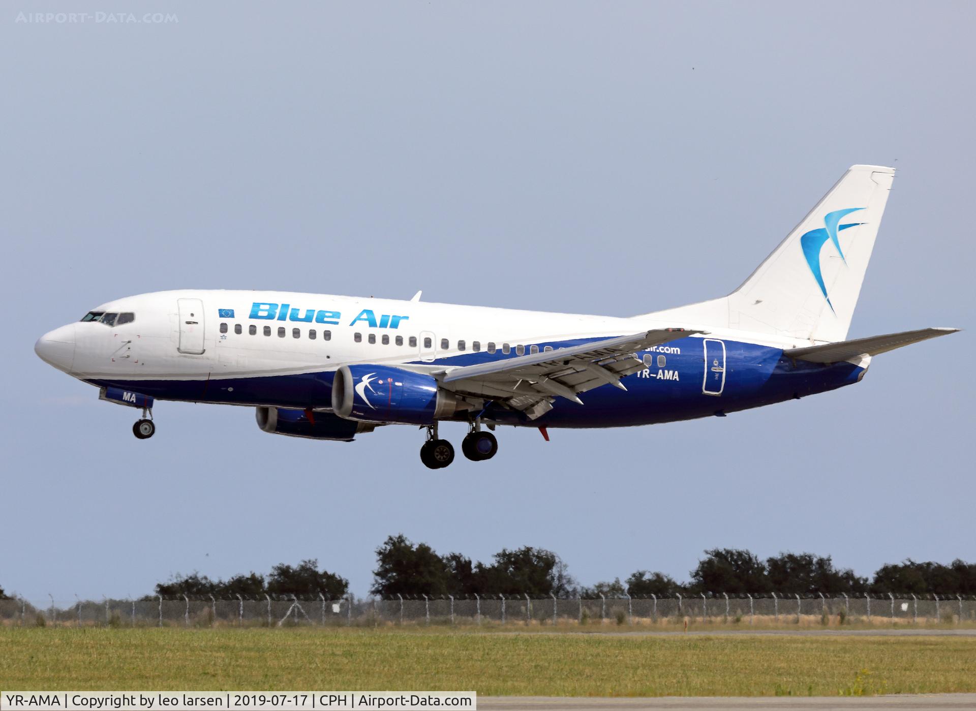 YR-AMA, 1991 Boeing 737-530 C/N 24941, Copenhagen 17.7.2019 L/D R-04L