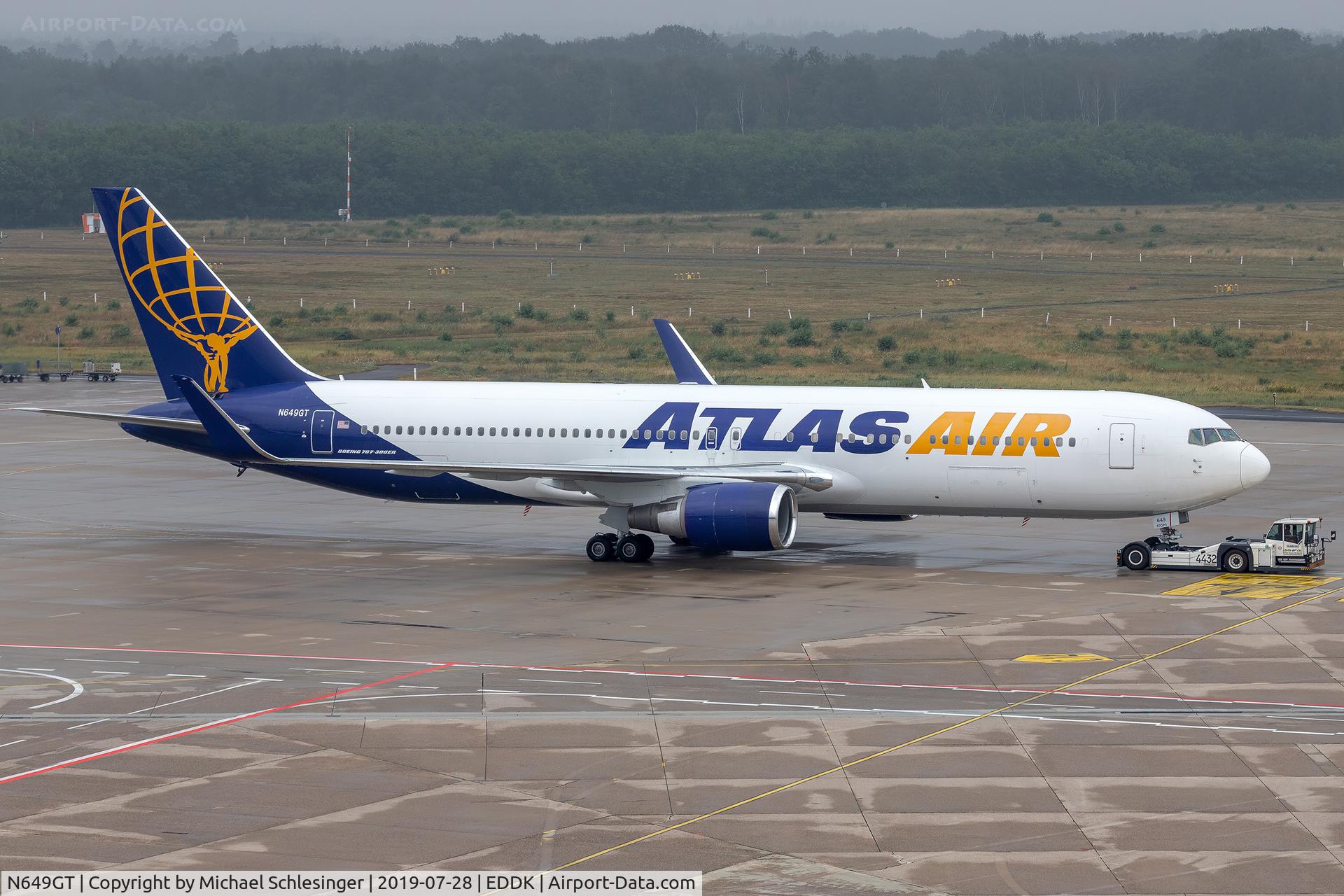 N649GT, 1992 Boeing 767-375/ER C/N 25864, N649GT - Boeing 767-375(ER)(WL) - Atlas Air