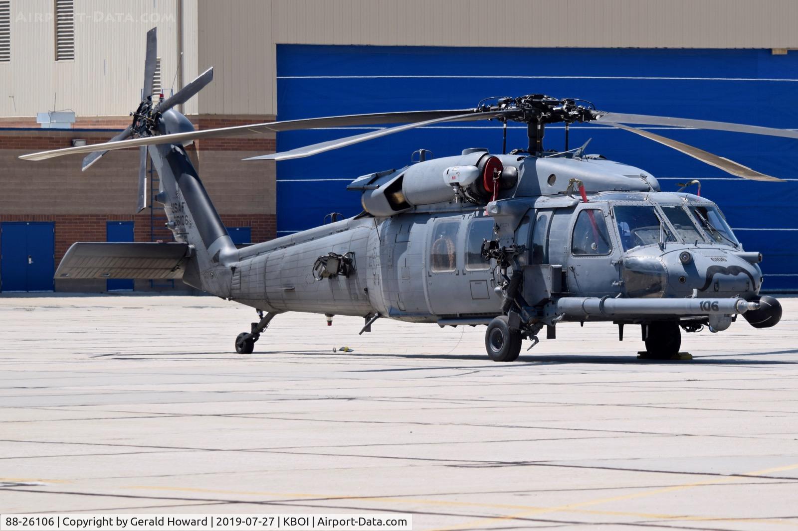 88-26106, 1988 Sikorsky HH-60G Pave Hawk C/N 70-1302, 129th Rescue Sq., California ANG, Moffett Field, CA.