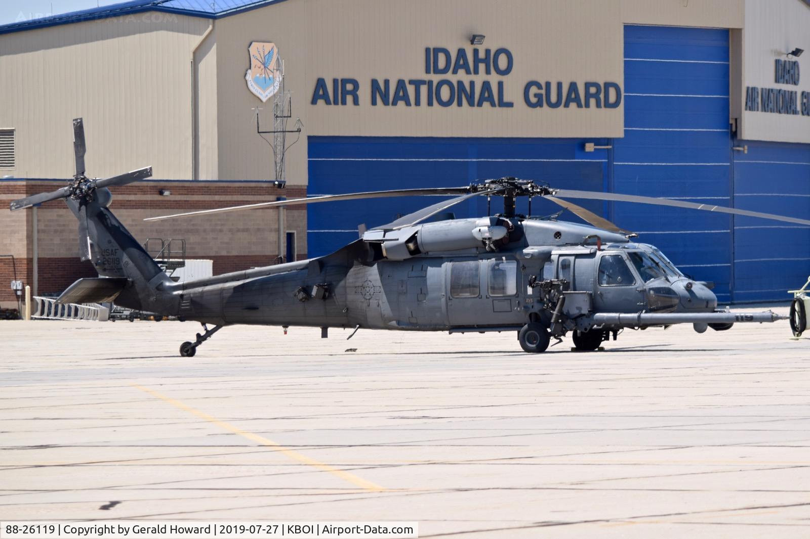 88-26119, 1988 Sikorsky HH-60G Pave Hawk C/N 70-1339, 129th Rescue Sq., California ANG, Moffett Field, CA.