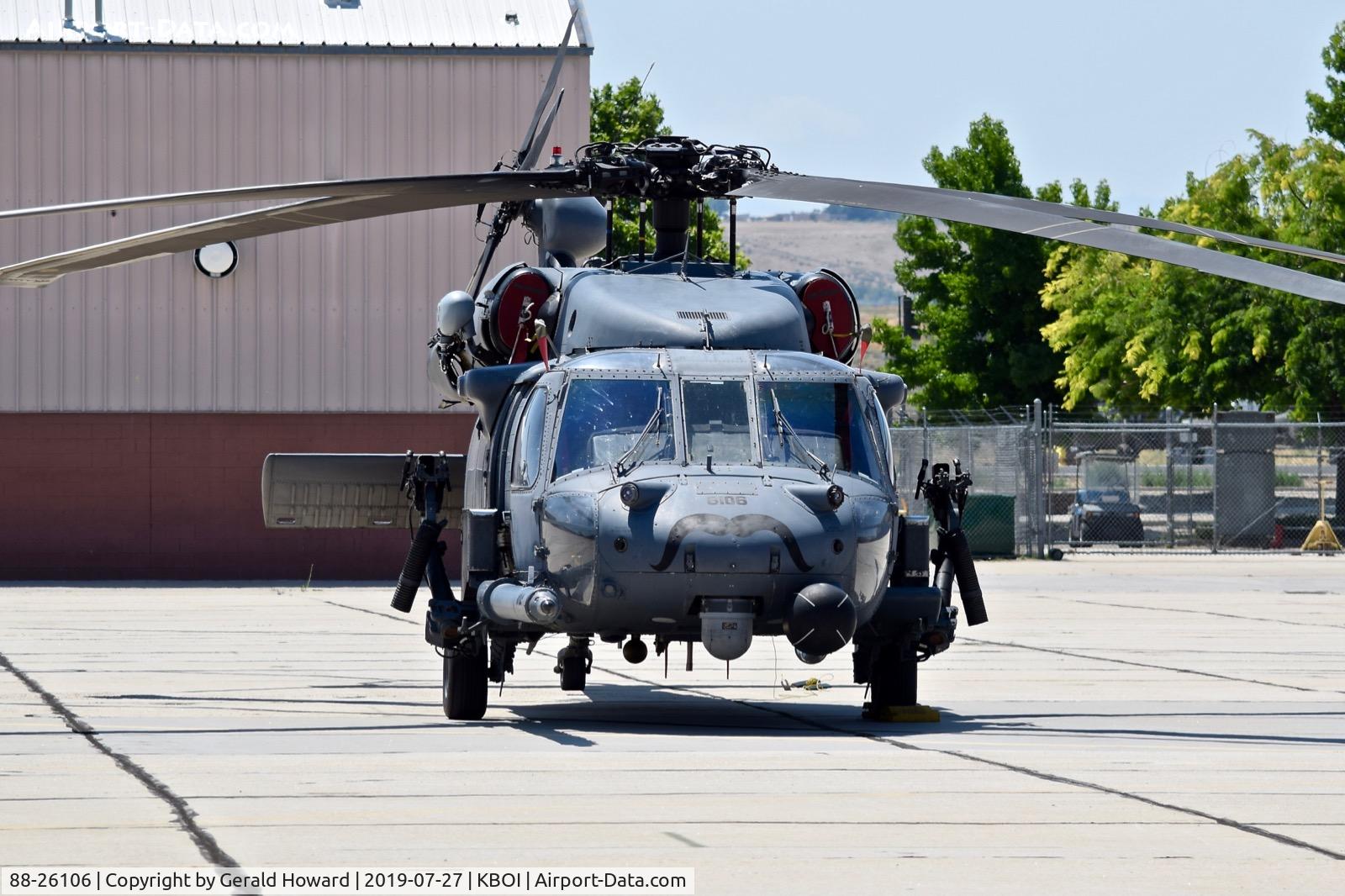 88-26106, 1988 Sikorsky HH-60G Pave Hawk C/N 70-1302, 129th Rescue Sq., California ANG, Moffett Field, CA.