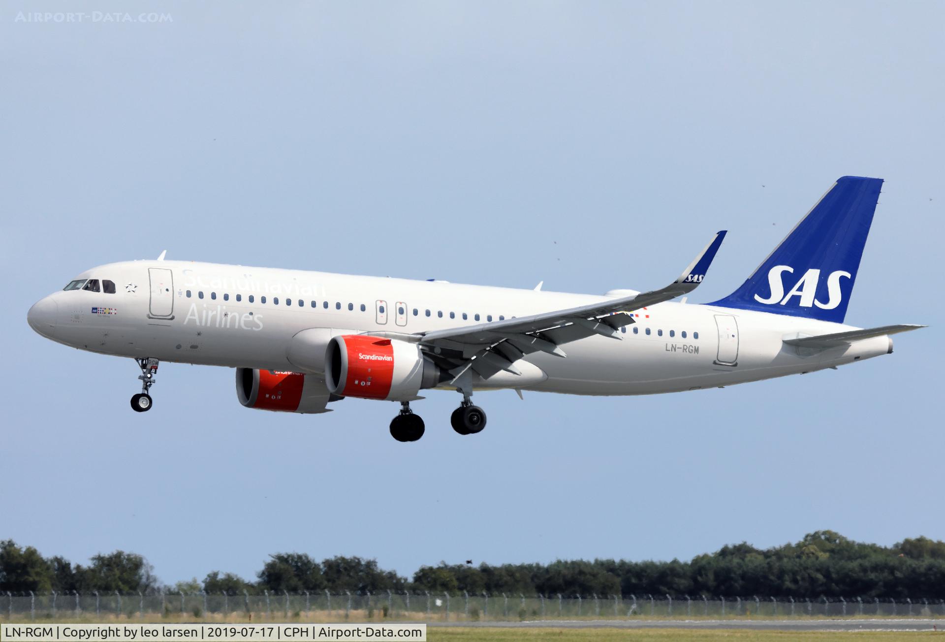 LN-RGM, 2016 Airbus A320-251N C/N 7277, Copenhagen 17.7.2019 L/D R-04L