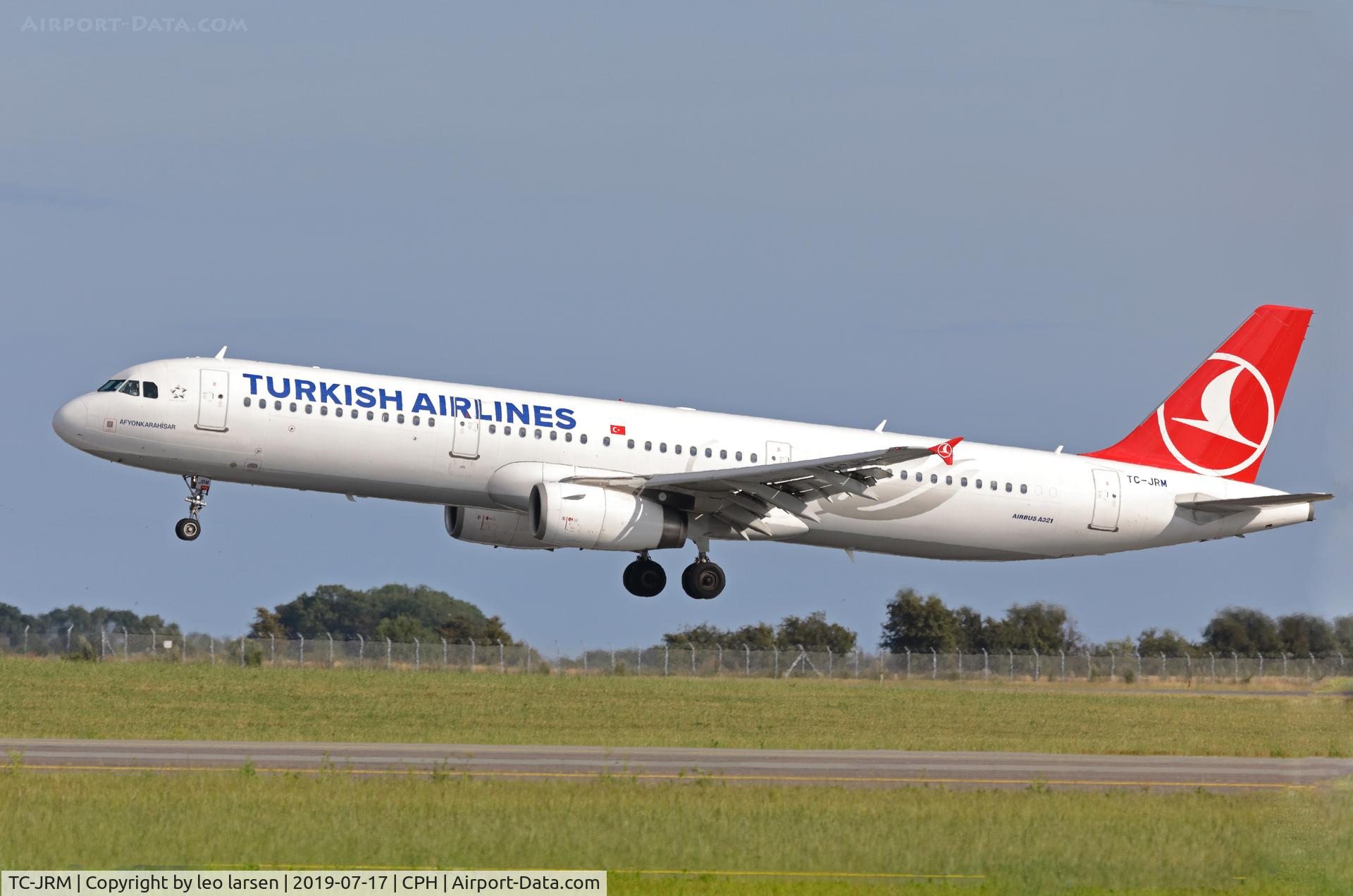 TC-JRM, 2011 Airbus A321-231 C/N 4643, Copenhagen 17.7.2019 L/D R-04L