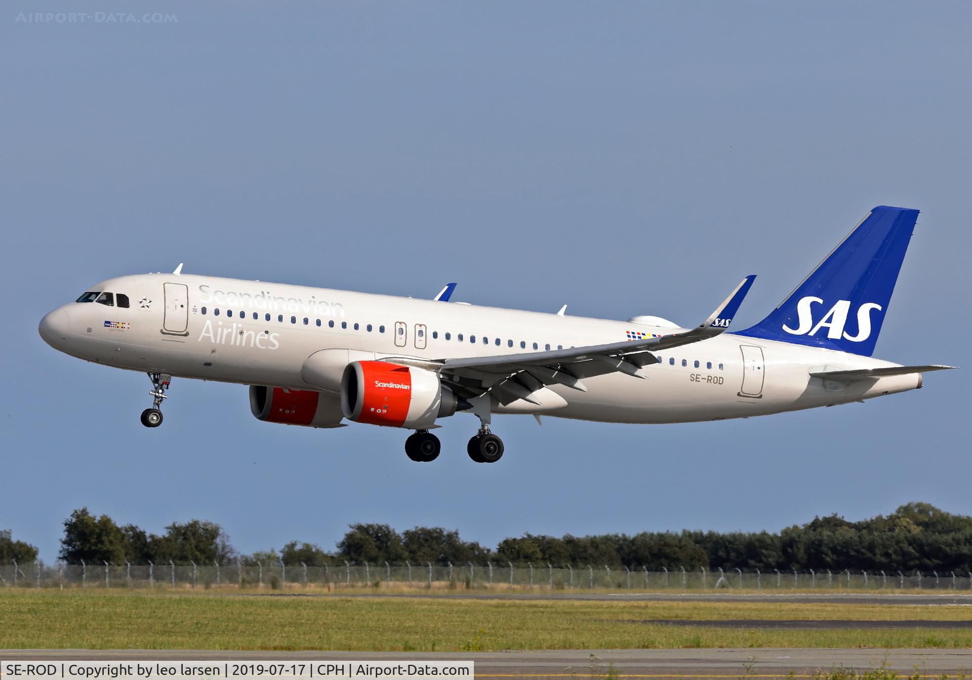 SE-ROD, 2017 Airbus A320-251N C/N 7755, Copenhagen 17.7.2019 L/D R-04L
