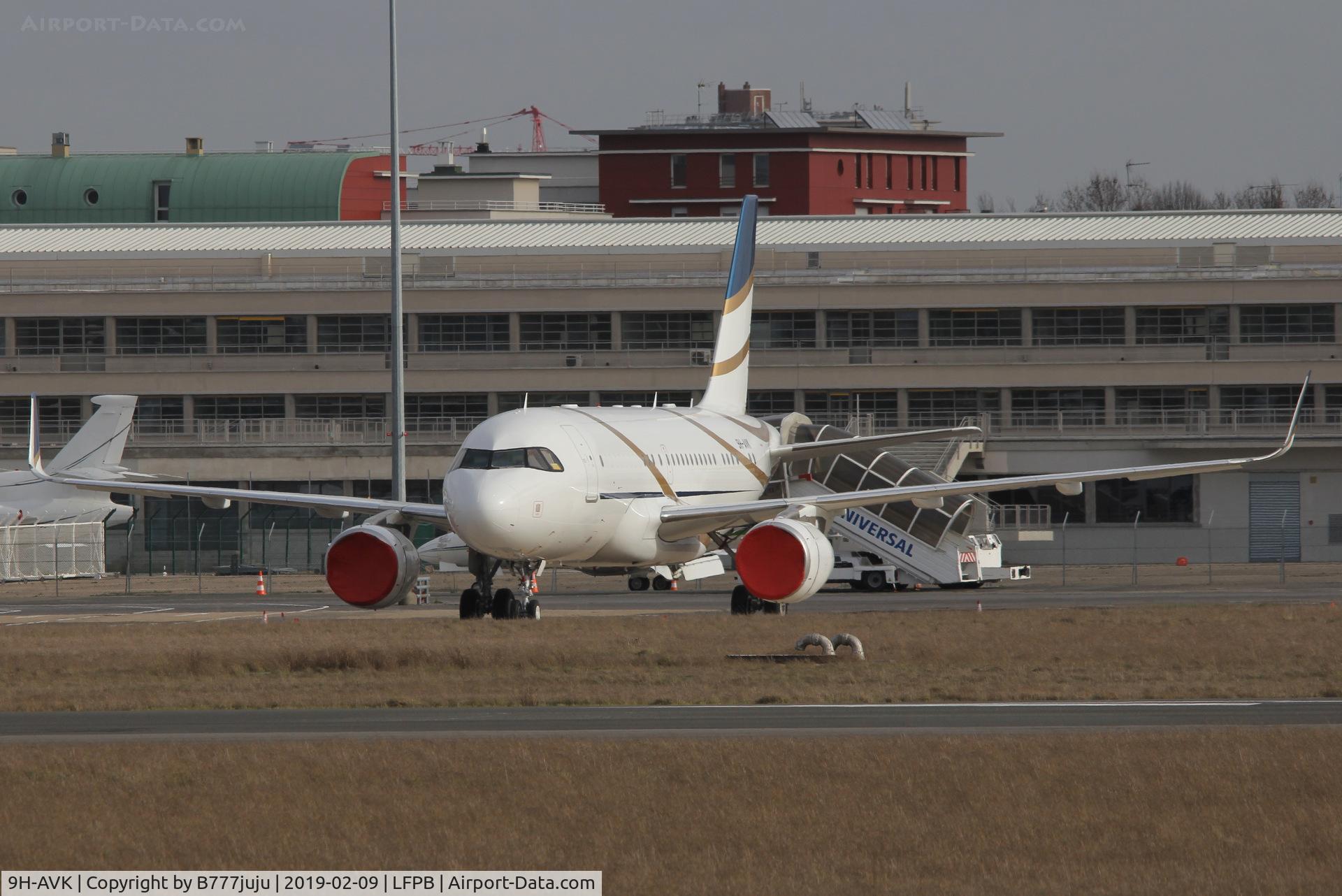 9H-AVK, 2011 Airbus ACJ319 (A319-115/CJ) C/N 4622, at Le Bourget
New peint