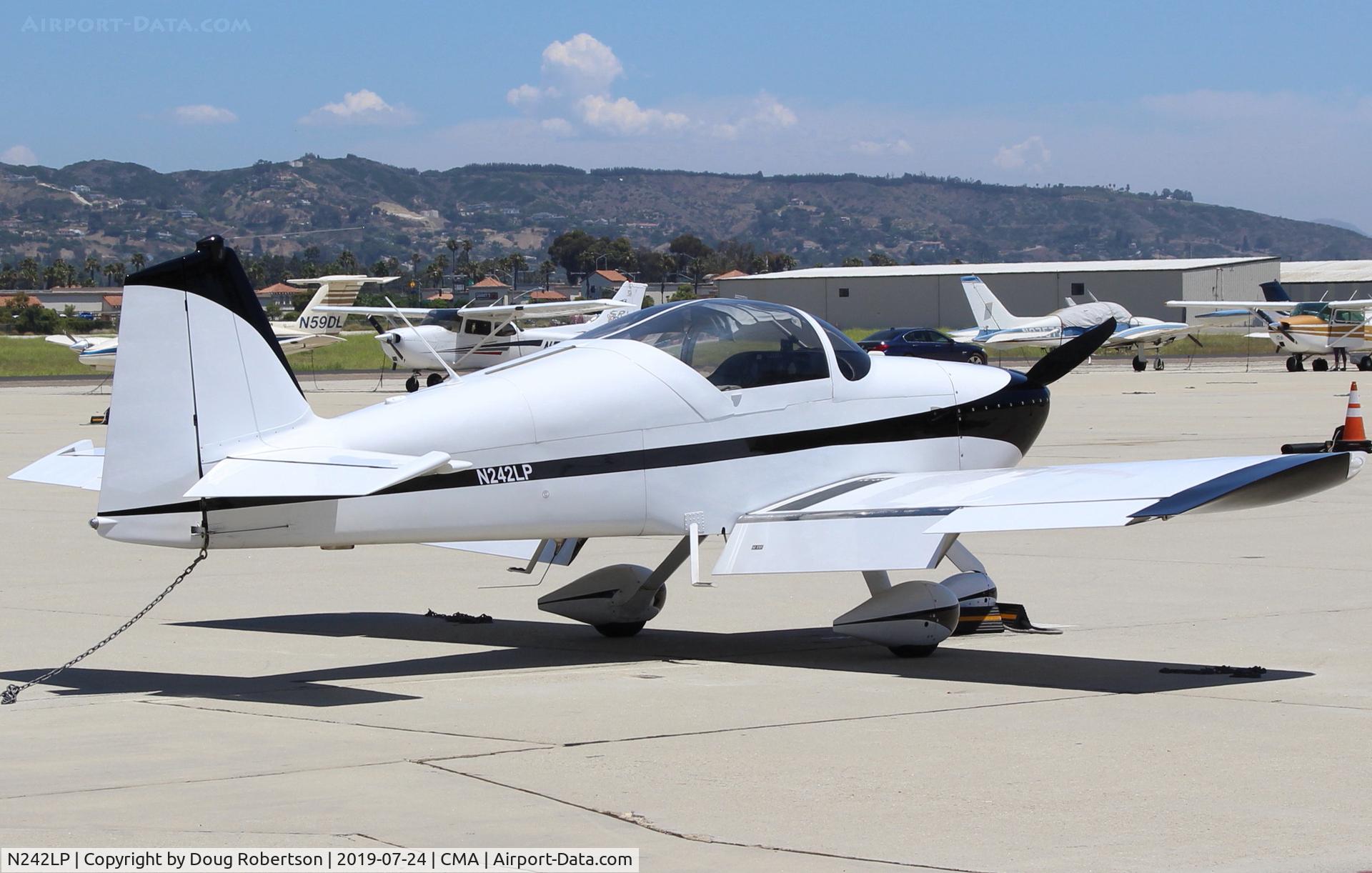 N242LP, 2000 Vans RV-6A C/N 24340, 2000 VANs RV-6A, Lycoming O-320, on transient ramp
