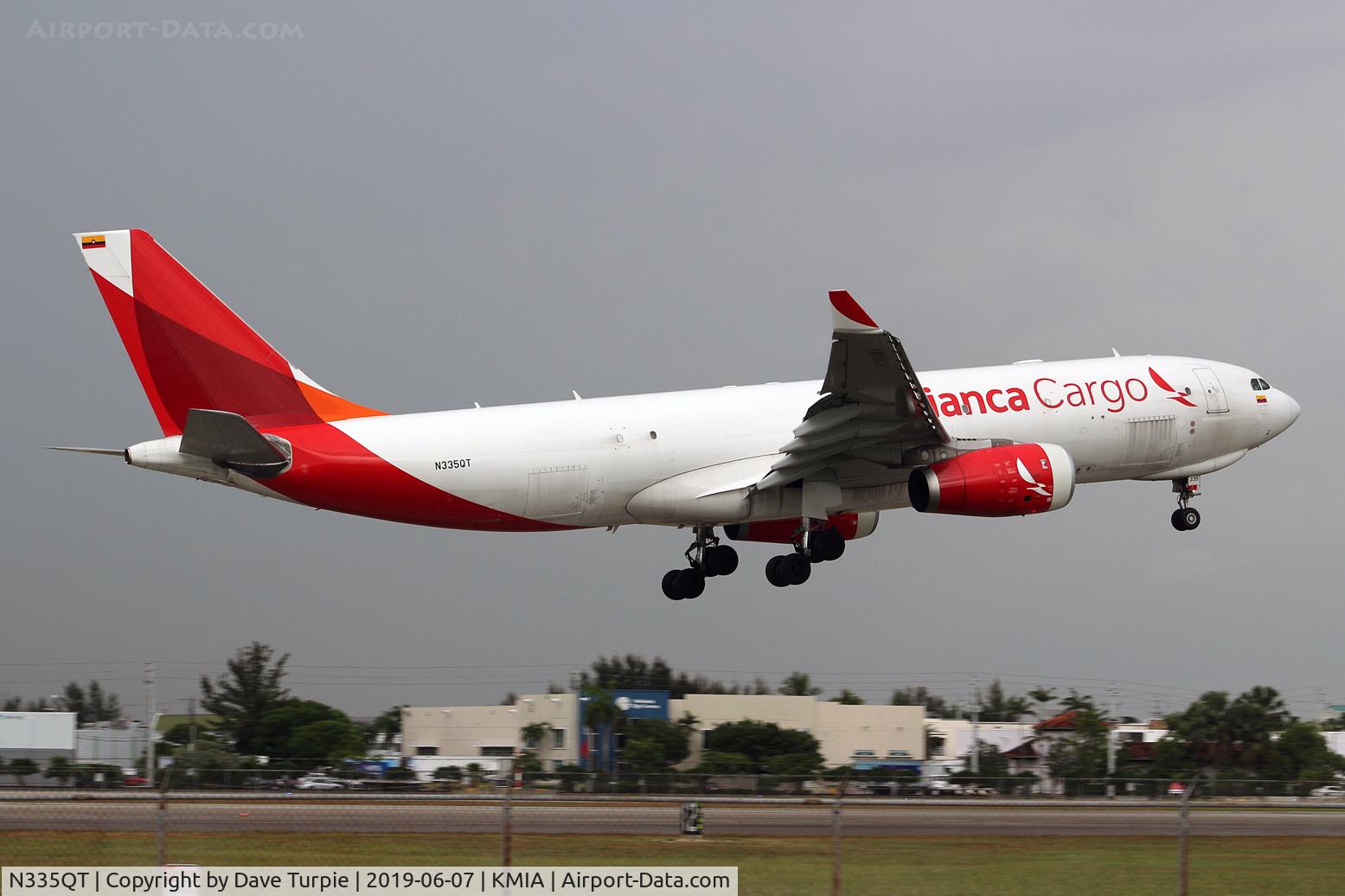 N335QT, 2014 Airbus A330-243F C/N 1534, Avianca Cargo