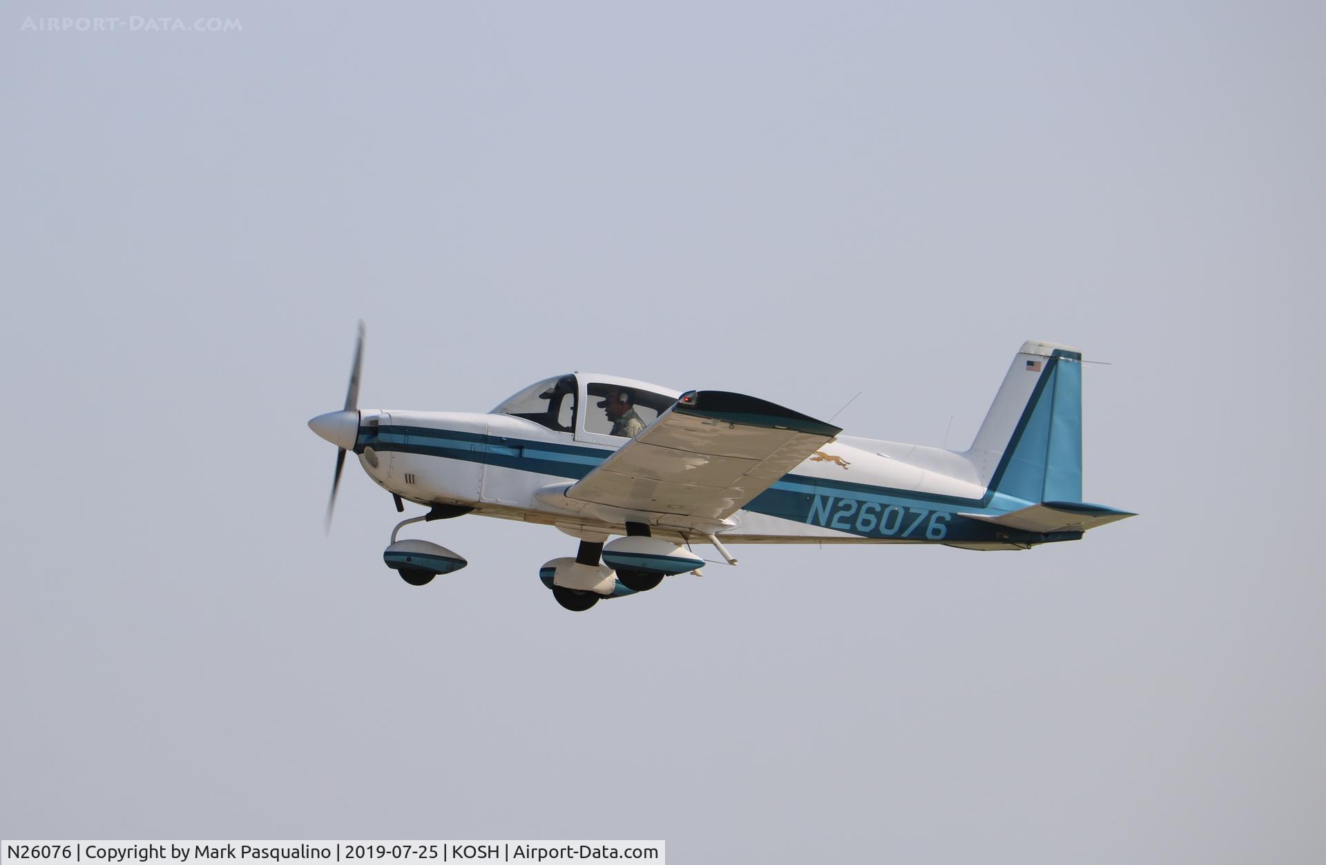 N26076, 1977 Grumman American AA-5A Cheetah C/N AA5A0415, AA-5A