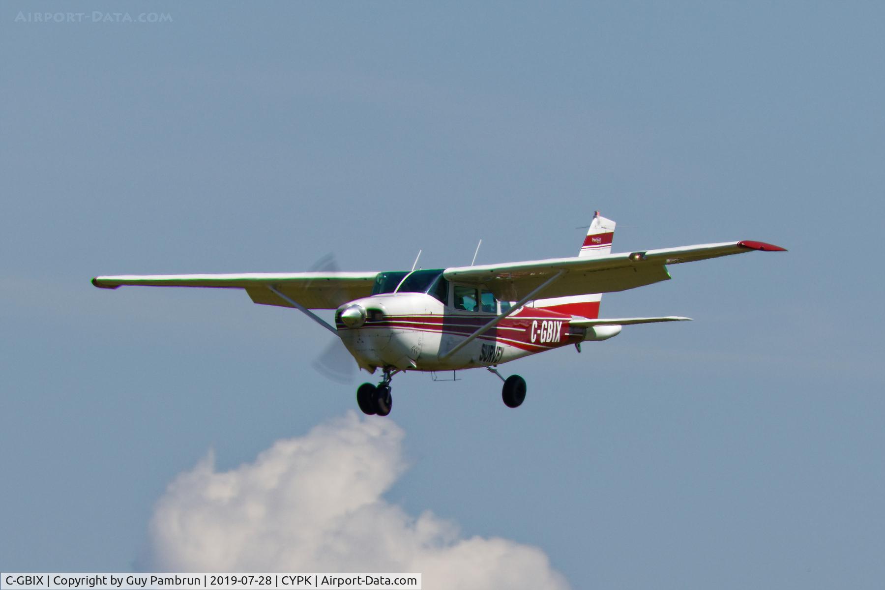 C-GBIX, 1964 Cessna P206 Super Skylane C/N P206-0043, Landing
