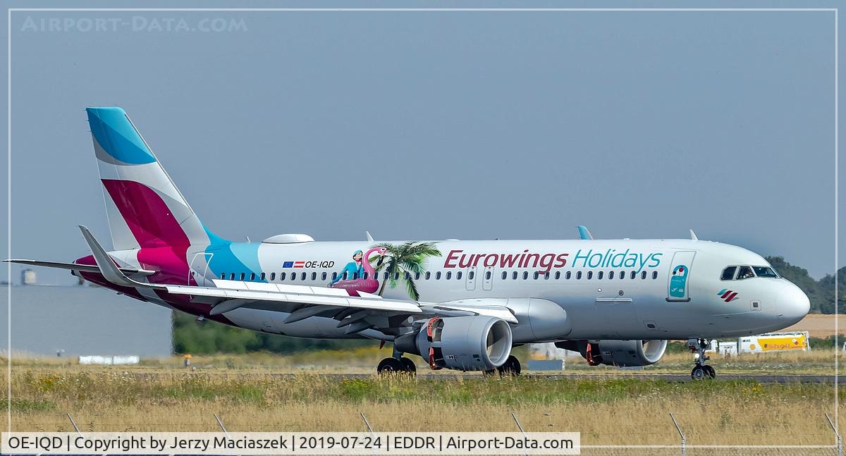 OE-IQD, 2016 Airbus A320-214 C/N 7056, Airbus A320-214