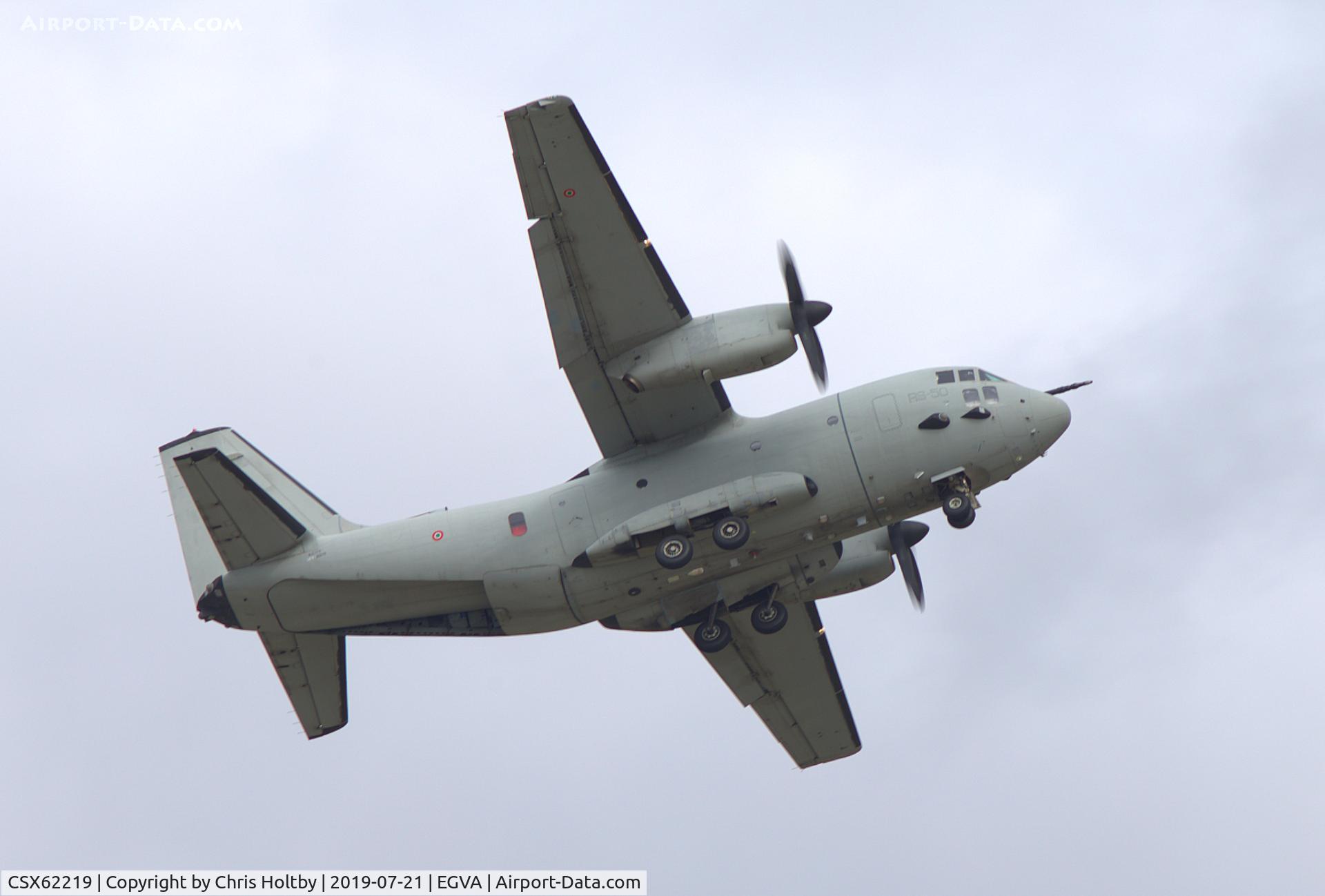 CSX62219, Alenia C-27J Spartan C/N 4119, Italian Alenia transporter on solo display at RIAT 2019 RAF Fairford