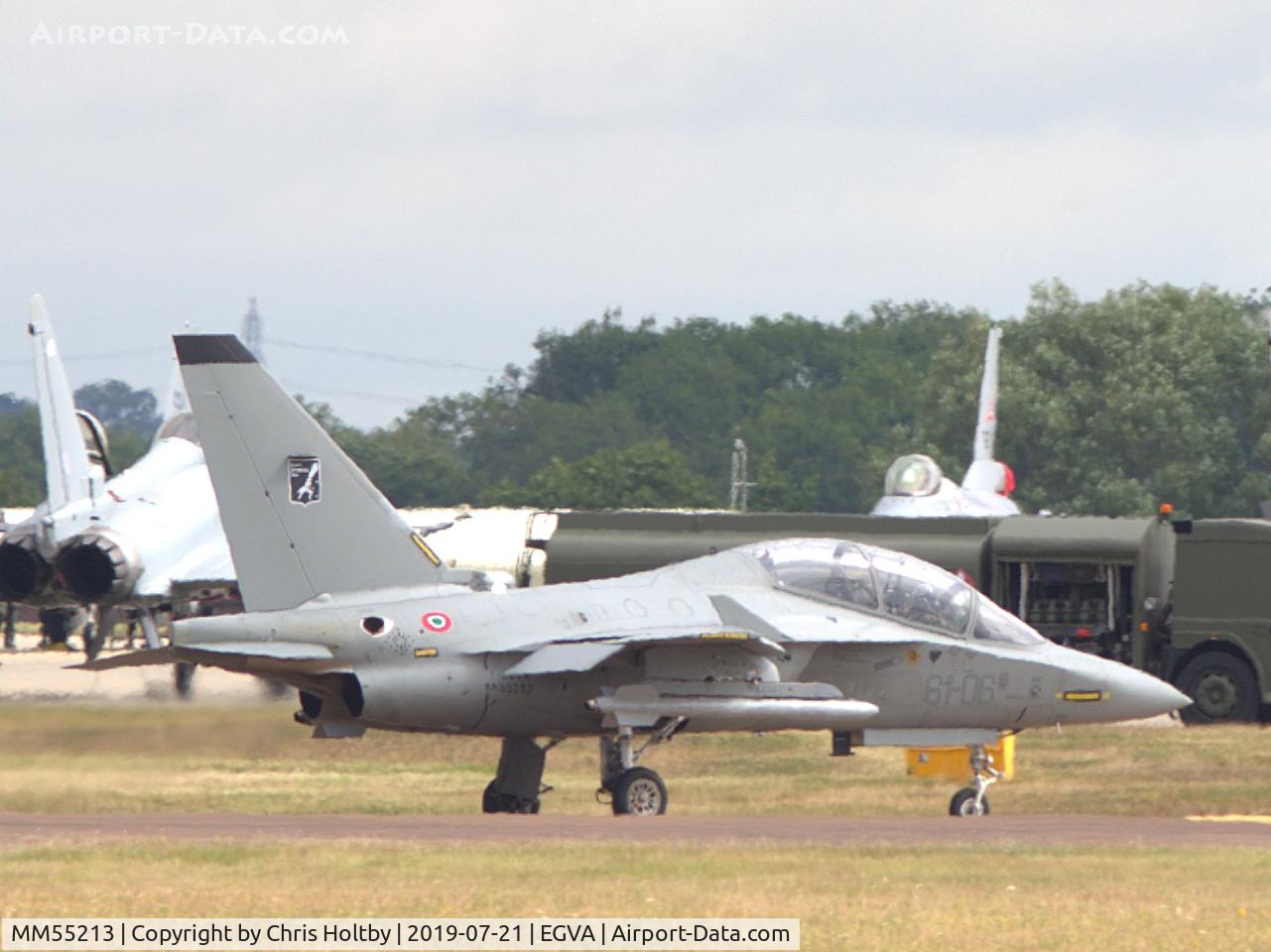 MM55213, Alenia Aermacchi T-346A Master C/N 7084/B0008/0052, Taxiing at RAF Fairford during RIAT 2019