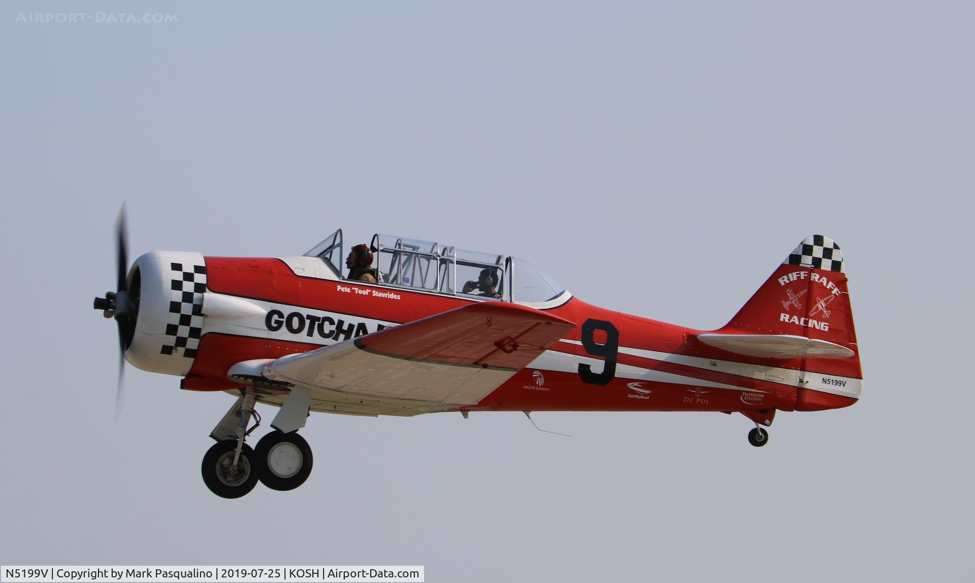 N5199V, 1960 North American SNJ-5 Texan C/N 43875, North American SNJ-5