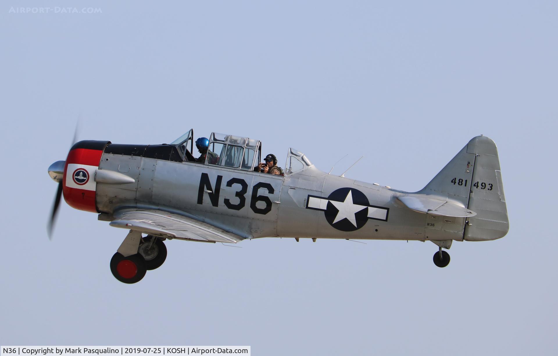 N36, 1944 North American AT-6F Texan C/N 121-42765, North American AT-6F