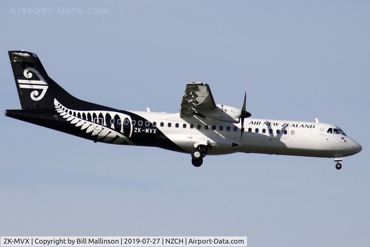 ZK-MVX, 2019 ATR 72-600 C/N 1551, NZ5349 from WLG