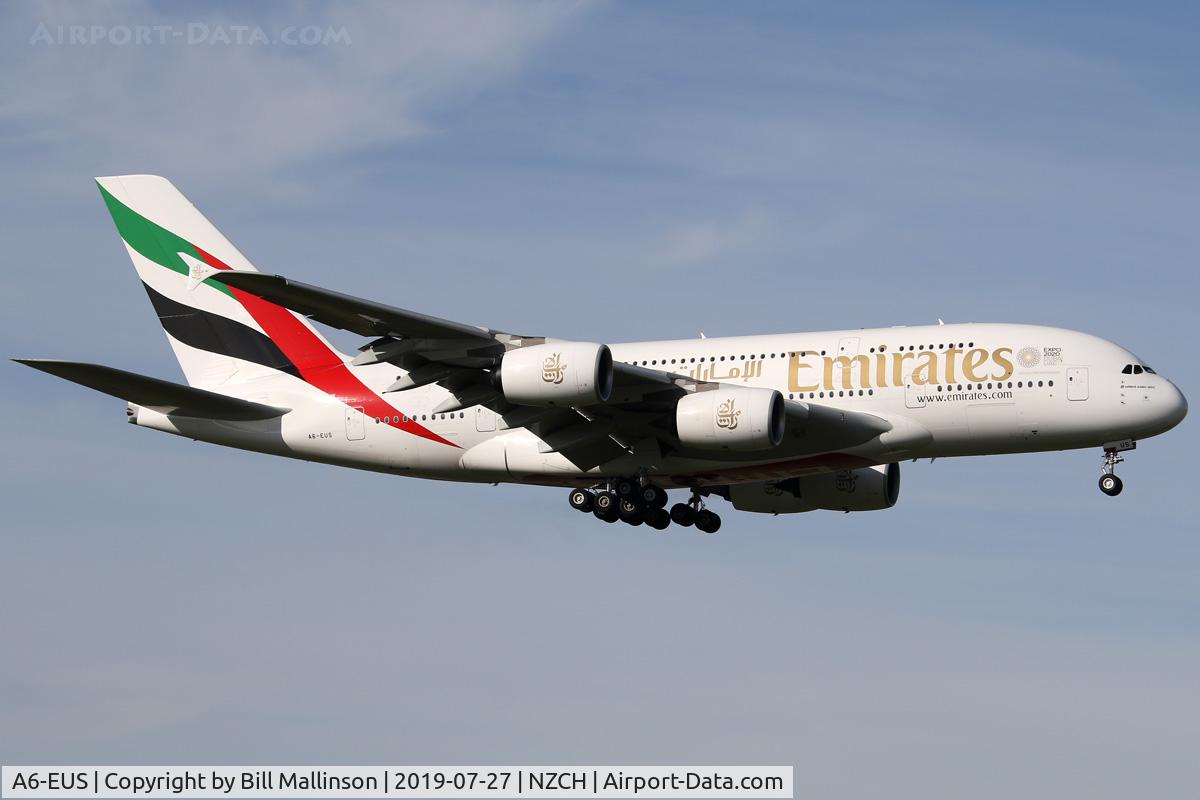 A6-EUS, 2016 Airbus A380-861 C/N 0234, EK412 from DXB via SYD