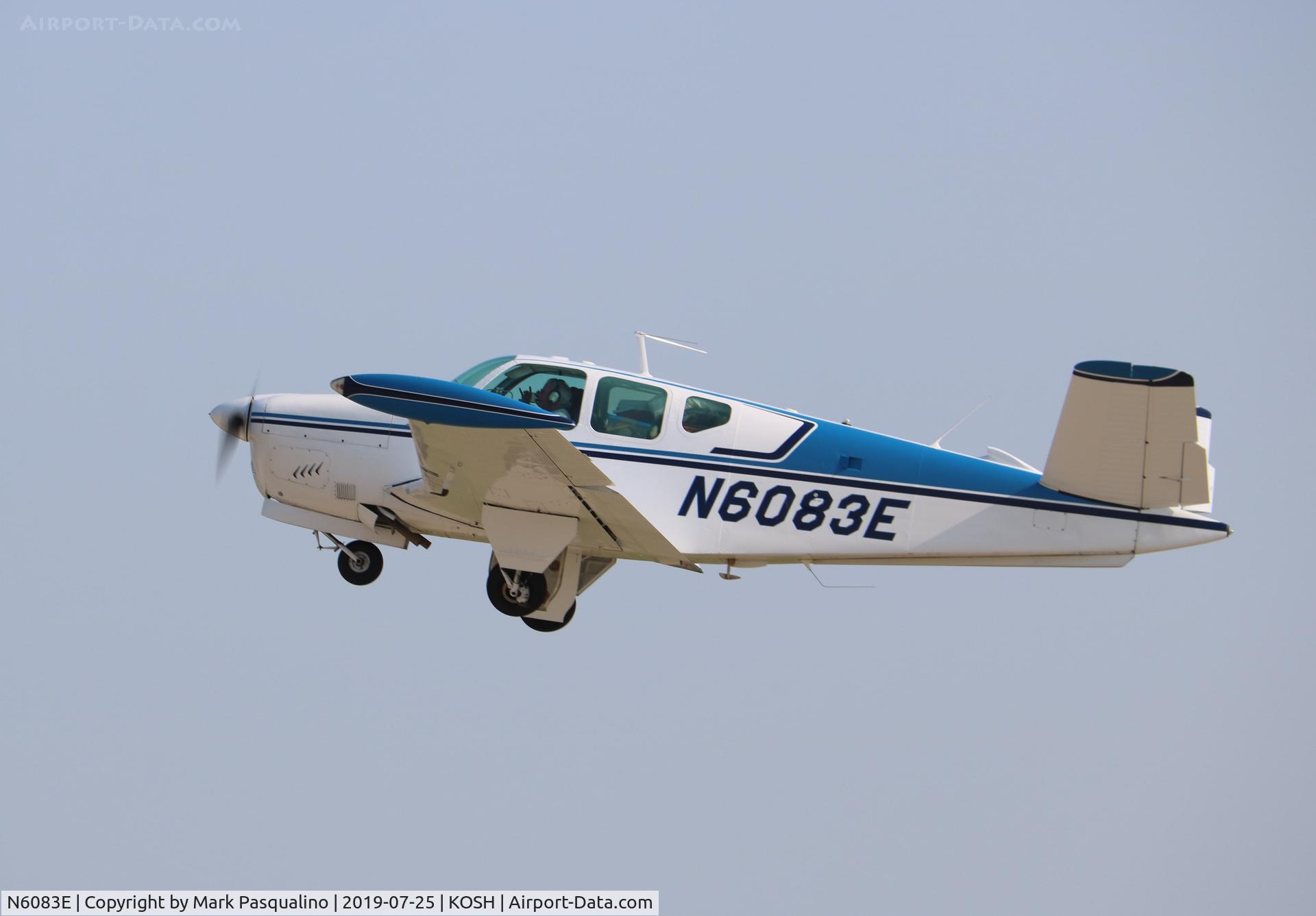 N6083E, 1959 Beech K35 Bonanza C/N D-6052, Beech K35