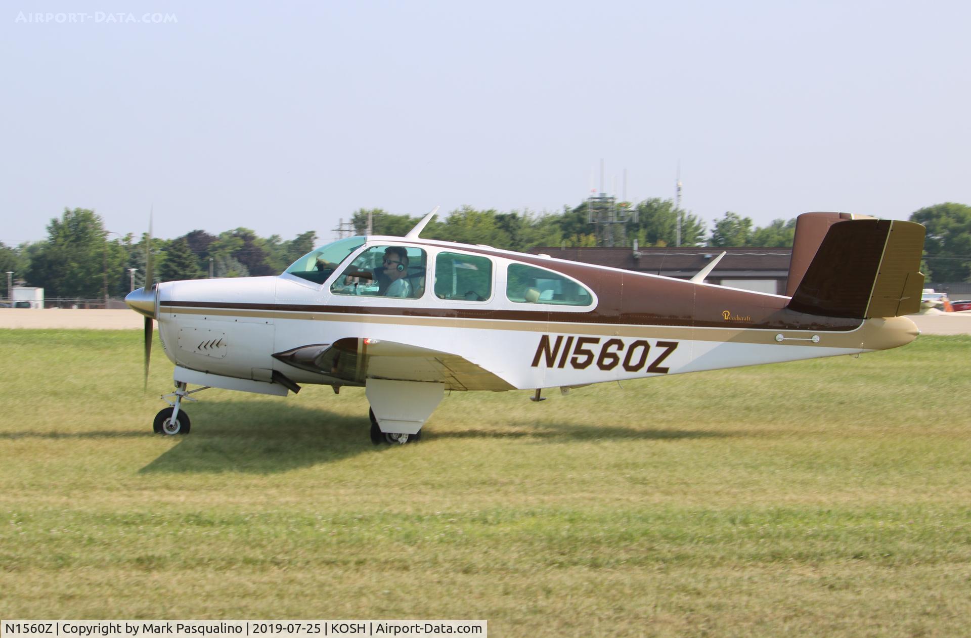 N1560Z, 1961 Beech P35 Bonanza C/N D-6863, Beech P35