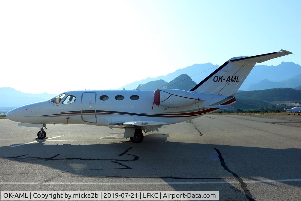 OK-AML, 2008 Cessna 510 Citation Mustang Citation Mustang C/N 510-0116, Parked
