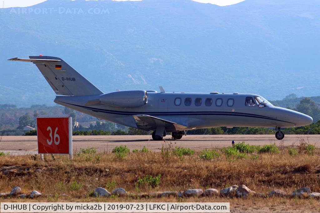 D-IHUB, 2008 Cessna 525A CitationJet CJ2+ C/N 525A-0415, Taxiing