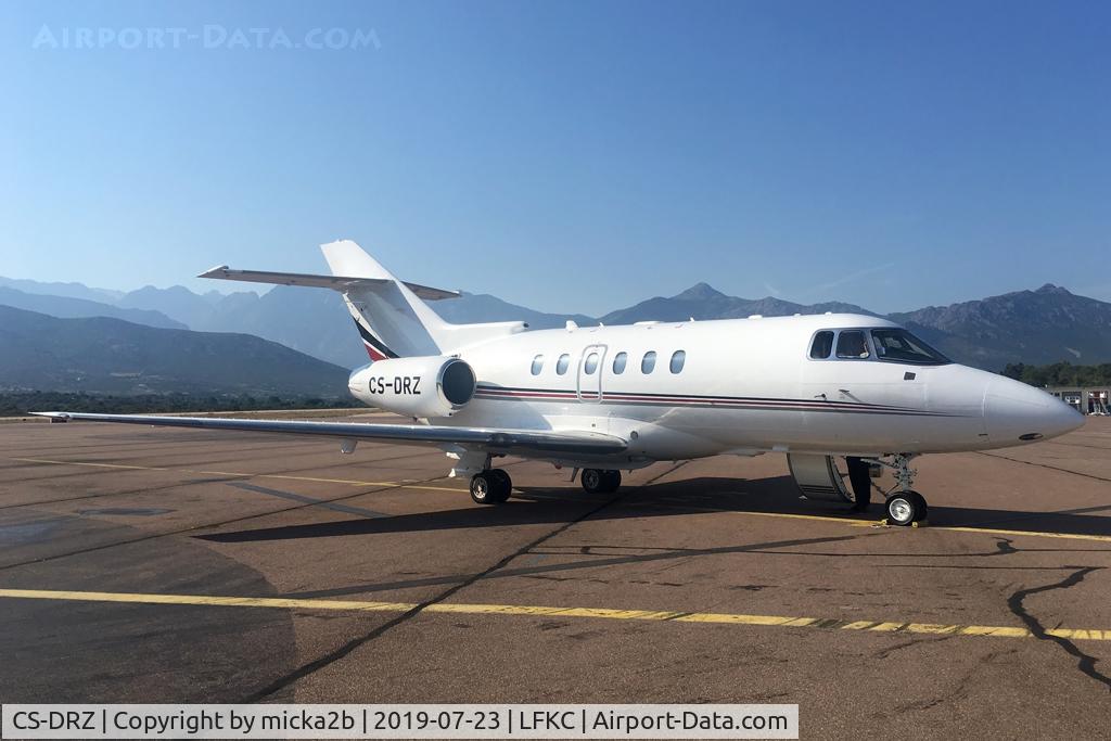 CS-DRZ, 2007 Hawker Beechcraft 800XPi C/N 258847, Parked. New colours