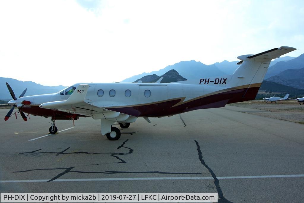 PH-DIX, 2000 Pilatus PC-12/45 C/N 309, Parked