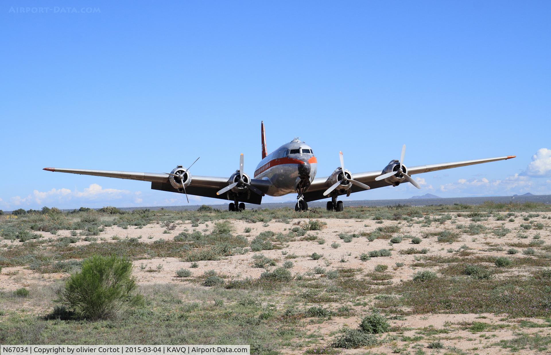 N67034, 1945 Douglas C-54Q Skymaster (DC-4) C/N 22202, RIP C-54