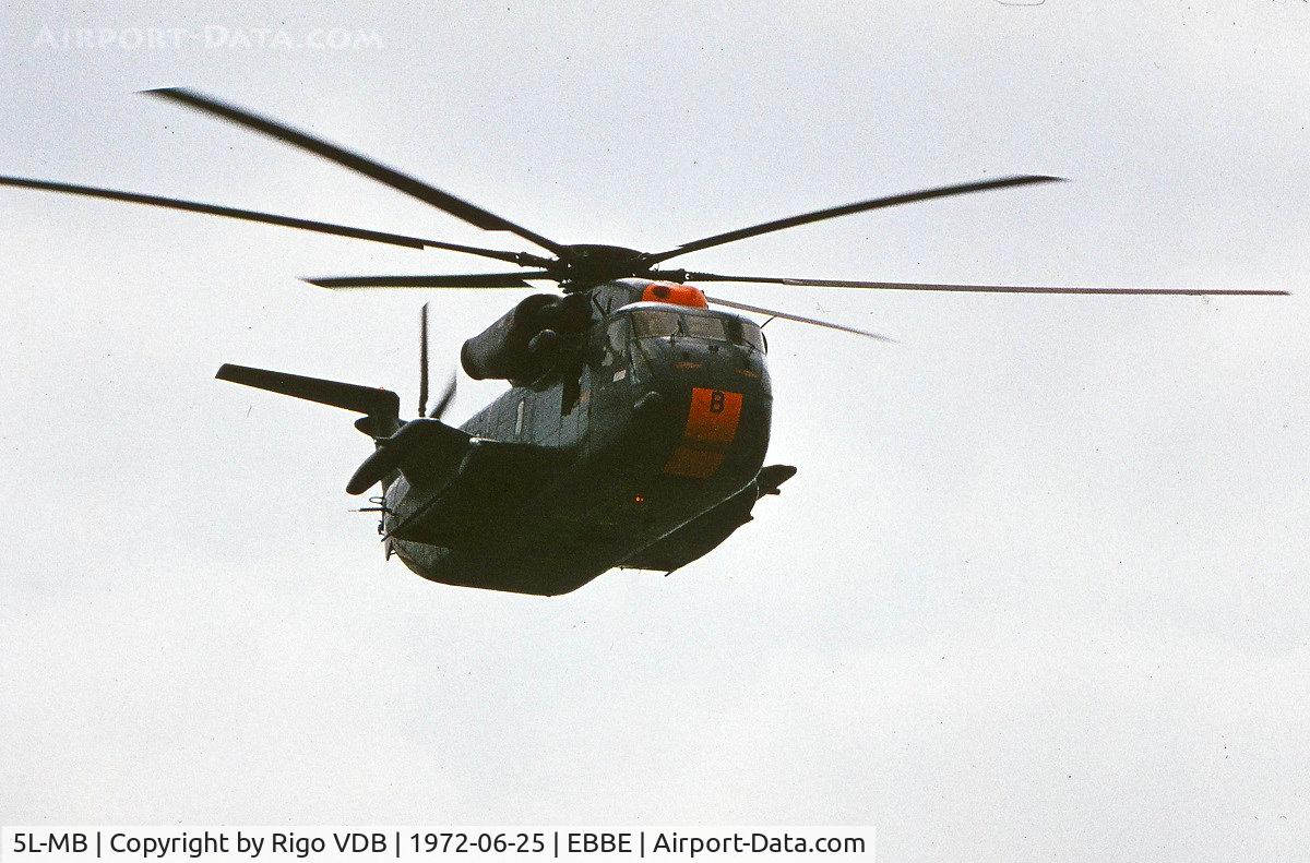 5L-MB, 1971 Sikorsky S-65C-2 C/N 65-224, Beauvechain Airshow 1972.