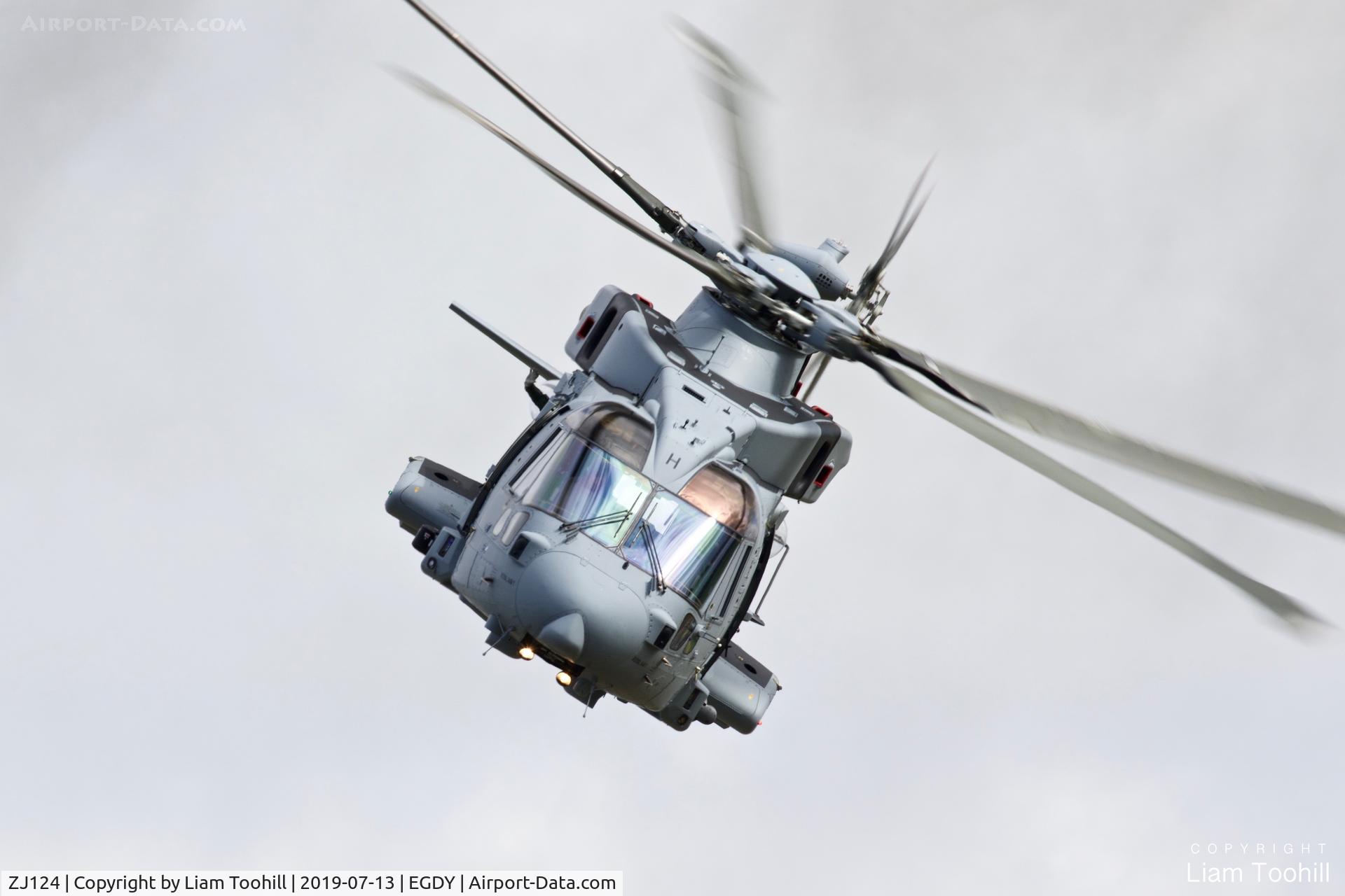 ZJ124, Westland Merin HC.4 C/N 50133/RAF08, ZJ124 at Yeovilton Air Day 2019