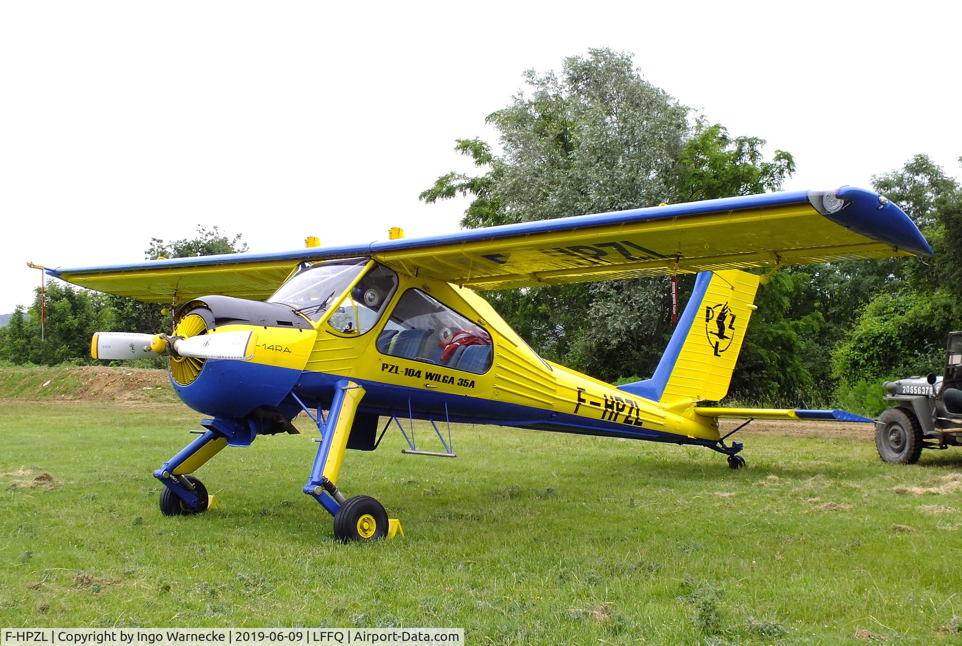 F-HPZL, PZL-Okecie PZL-104 Wilga 35A C/N 19880864, PZL-Okecie PZL-104 Wilga 35A at the Meeting Aerien 2019, La-Ferte-Alais