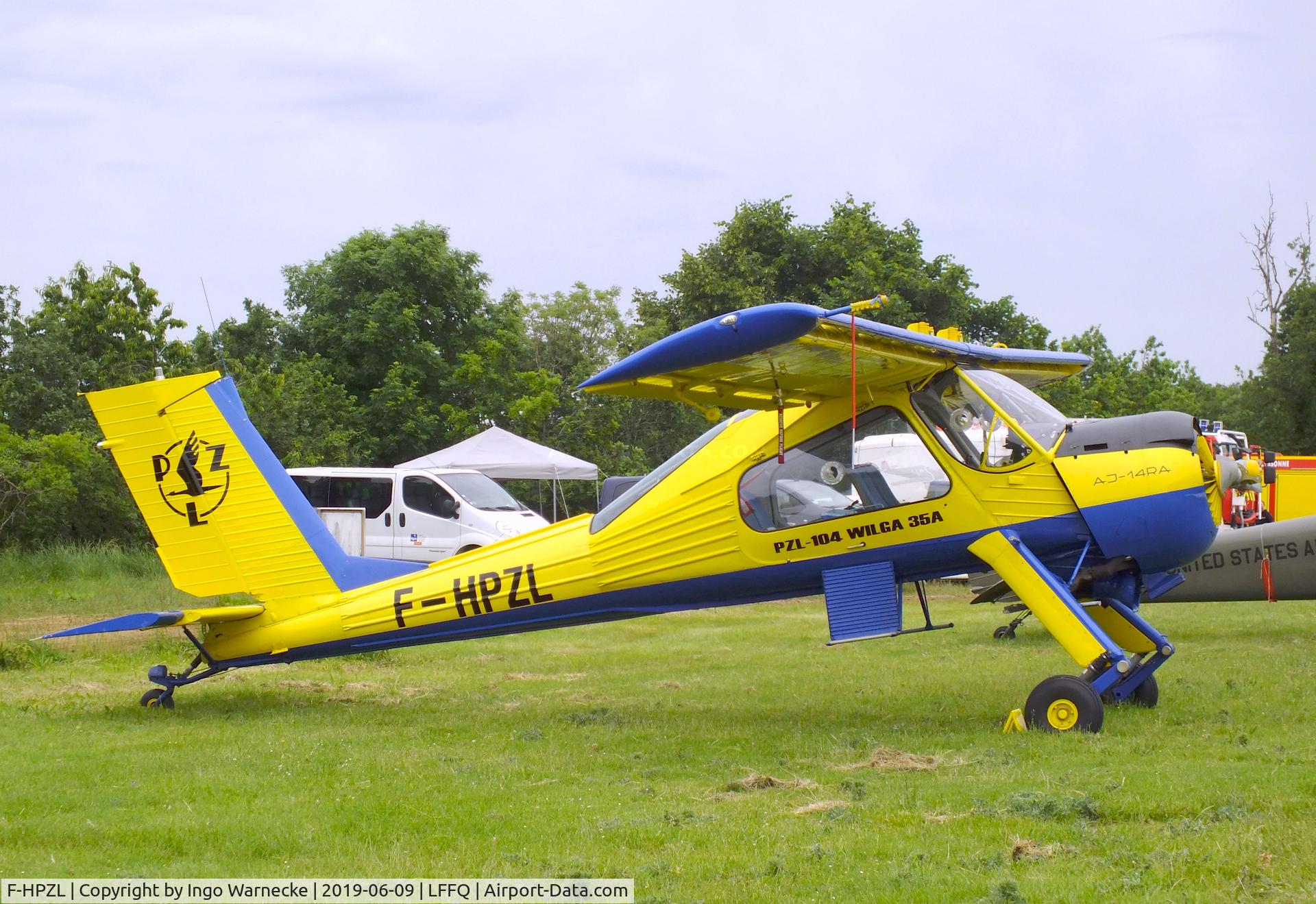 F-HPZL, PZL-Okecie PZL-104 Wilga 35A C/N 19880864, PZL-Okecie PZL-104 Wilga 35A at the Meeting Aerien 2019, La-Ferte-Alais