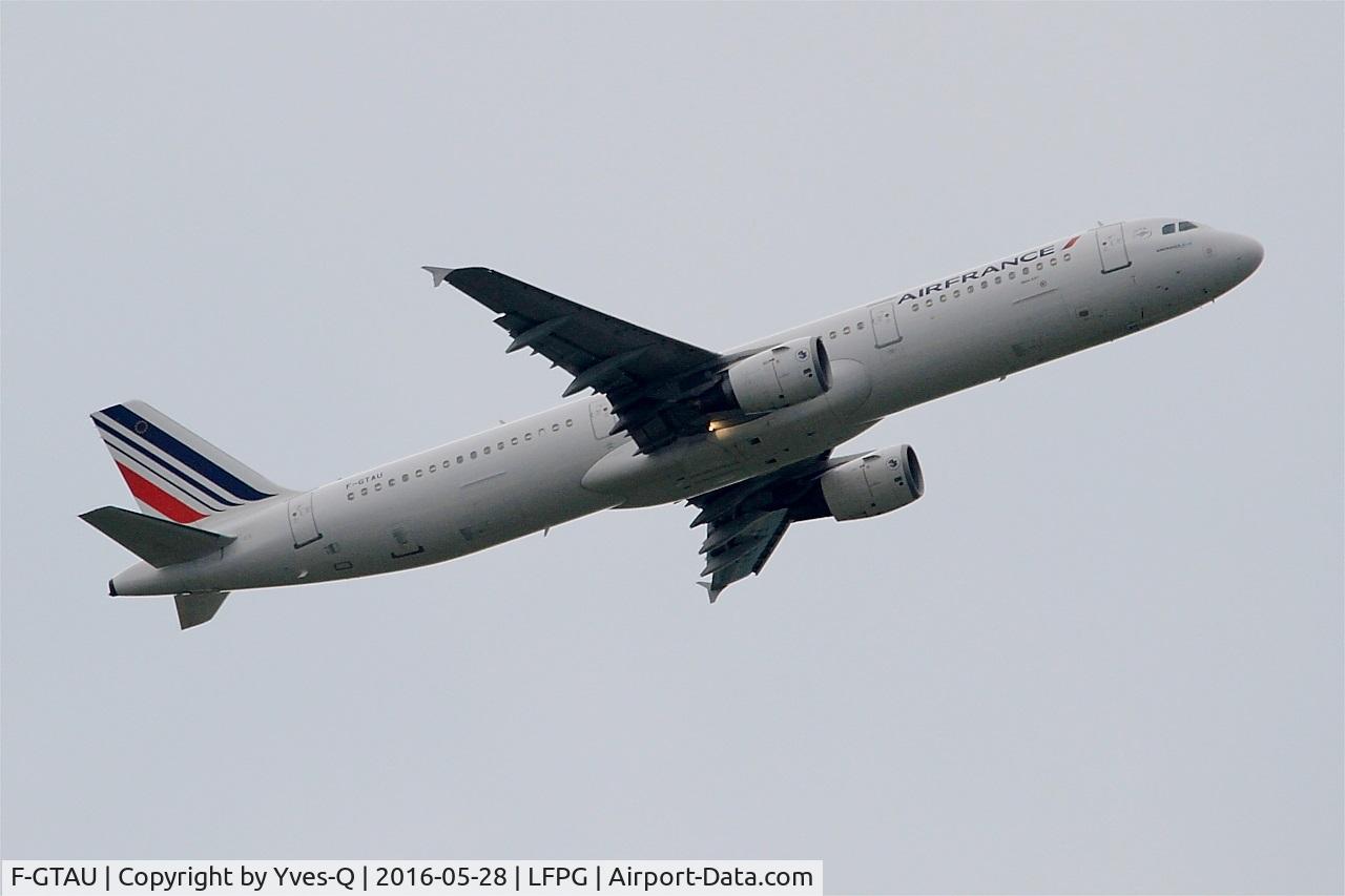 F-GTAU, 2009 Airbus A321-212 C/N 3814, Airbus A321-212, Take off Rwy 06R, Roissy Charles De Gaulle Airport (LFPG-CDG)