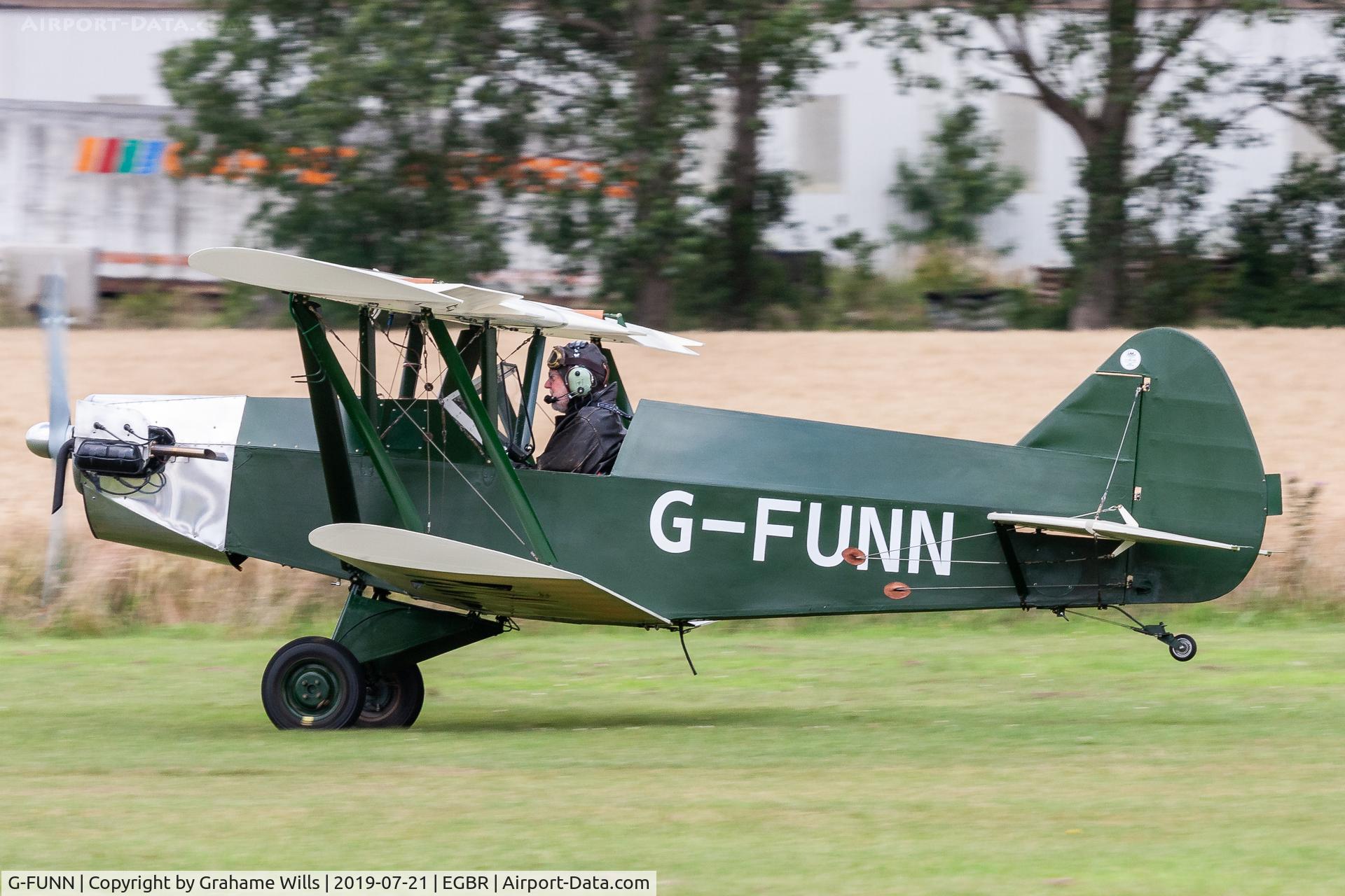 G-FUNN, 1996 Plumb BGP-1 C/N PFA 083-12744, Plumb BGP-1A G-FUNN, Breighton 21/7/19